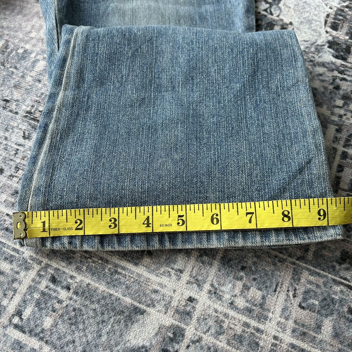 If Six Was Nine Y2k Flared Diamond Jeans Size US 30 / EU 46 - 21 Thumbnail