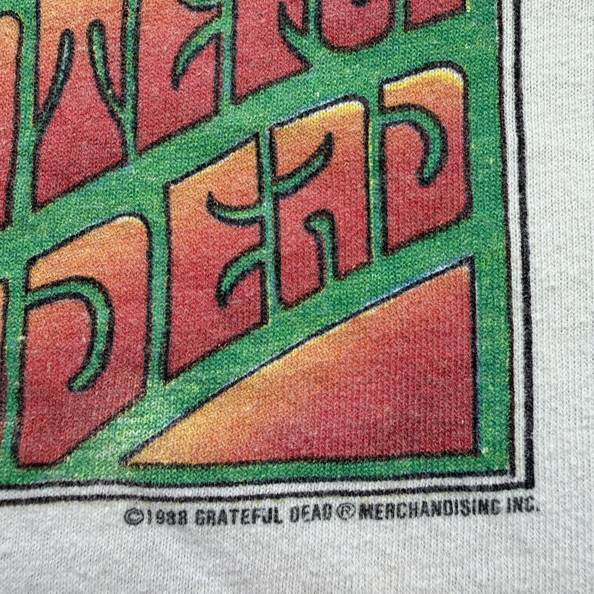 Vintage VTG Mens L Grateful Dead Summer Tour 1988 Stoner Rare Tee Size US L / EU 52-54 / 3 - 4 Thumbnail