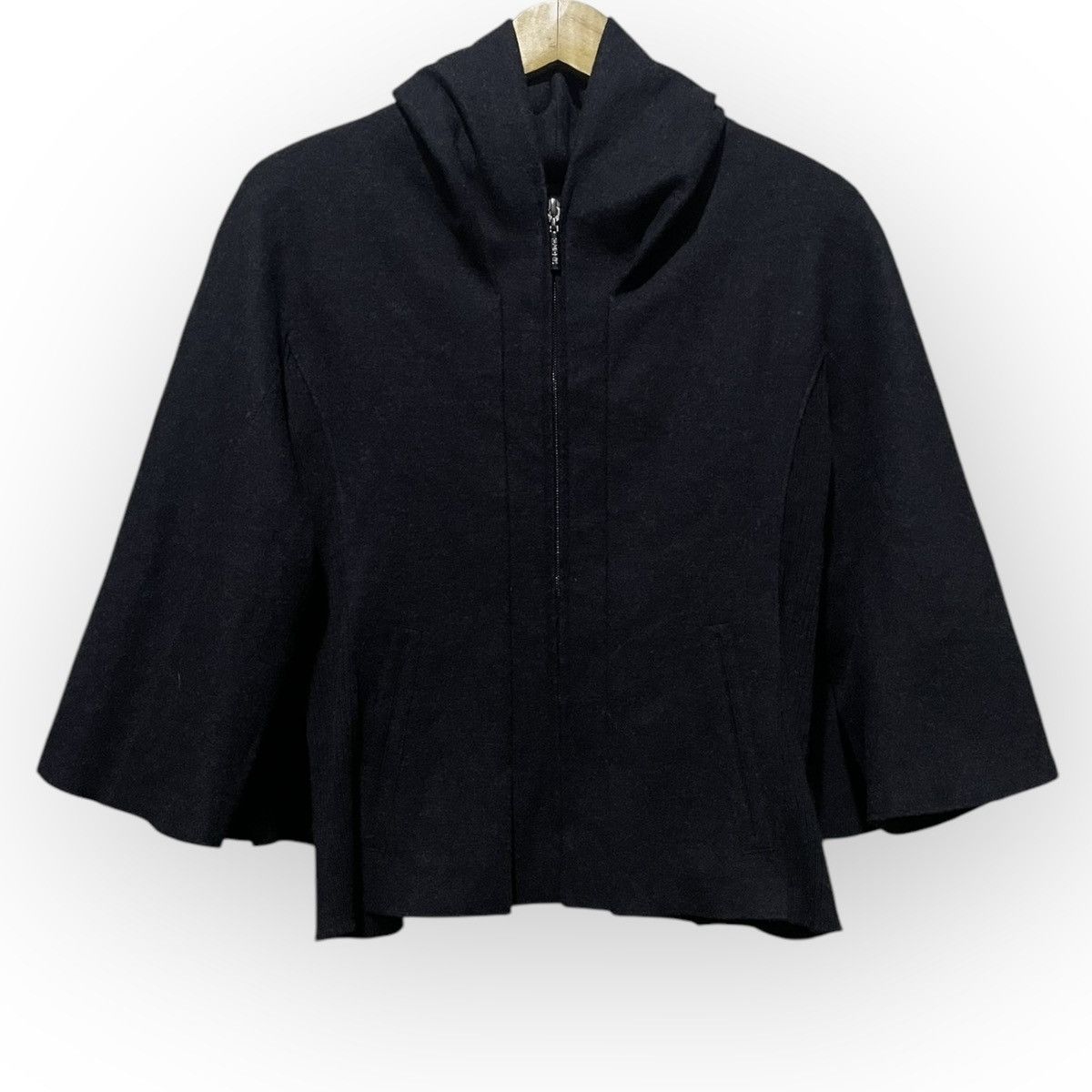 Hiroko Koshino Homme × Japanese Brand Hiroko koshino poncho Jacket Size M / US 6-8 / IT 42-44 - 1 Thumbnail