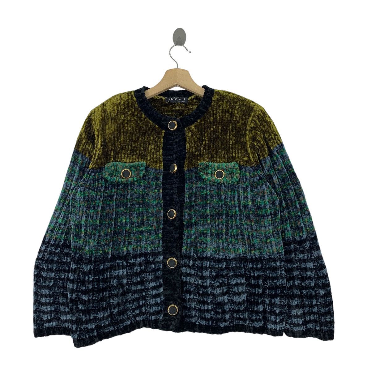 Japanese Brand × Vintage Vintage AVIYOTTO Japanese Brand Coduroy Fully Button Jacket Size M / US 6-8 / IT 42-44 - 1 Thumbnail