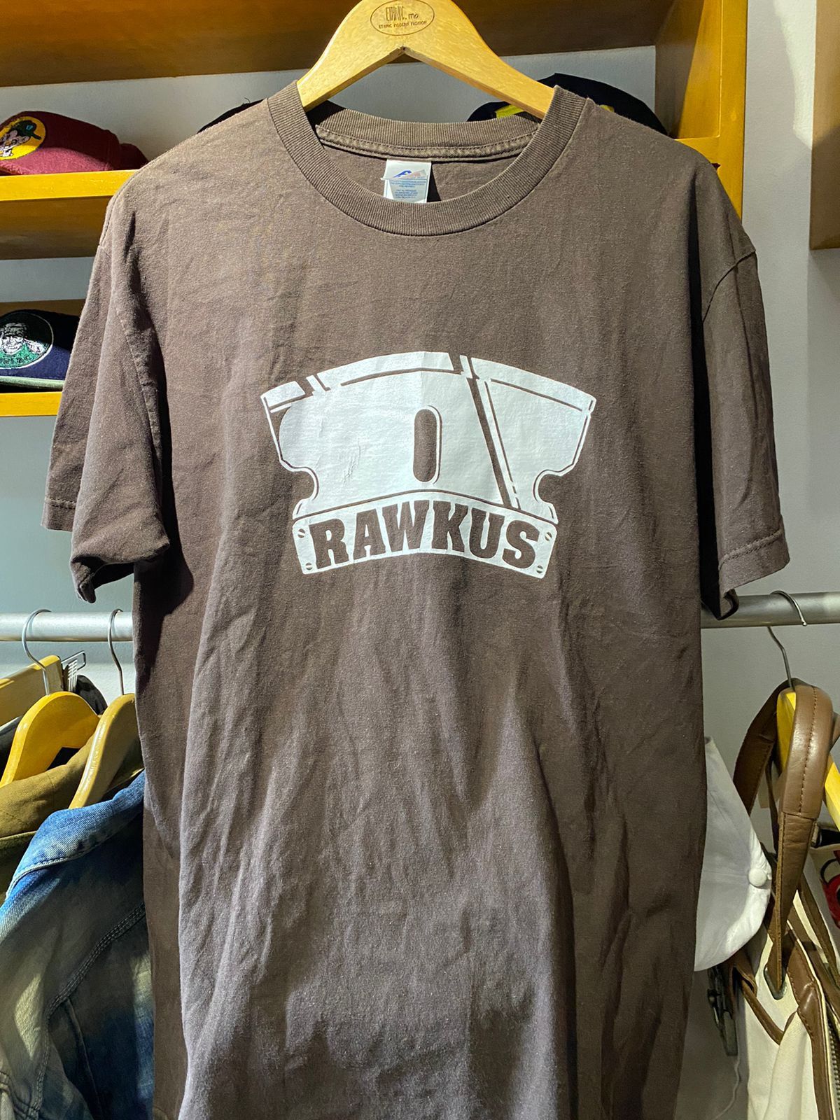 Rap Tees Rawkus OG Logo Tee size L rare Size US L / EU 52-54 / 3 - 1 Thumbnail