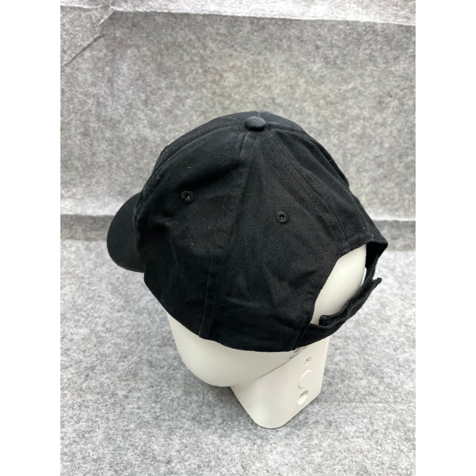 Vintage Skull Blaster Audio Adjustable Baseball Cap Adult One Size Black Cotton Casual Music Mens Size ONE SIZE - 5 Thumbnail