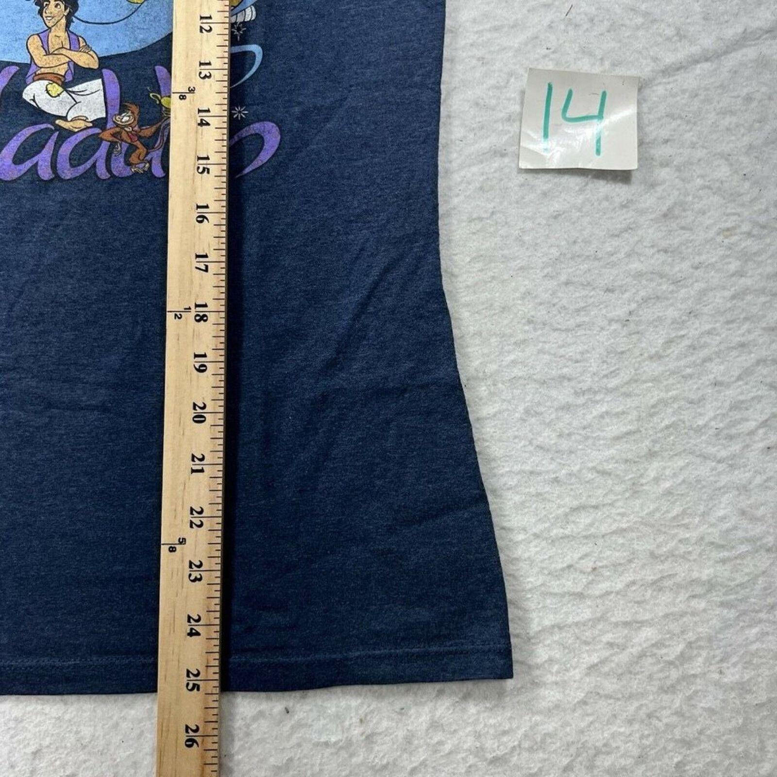 Disney Disney Aladdin Jasmine Medium Navy Blue Graphic T-Shirt Size M / US 6-8 / IT 42-44 - 10 Thumbnail