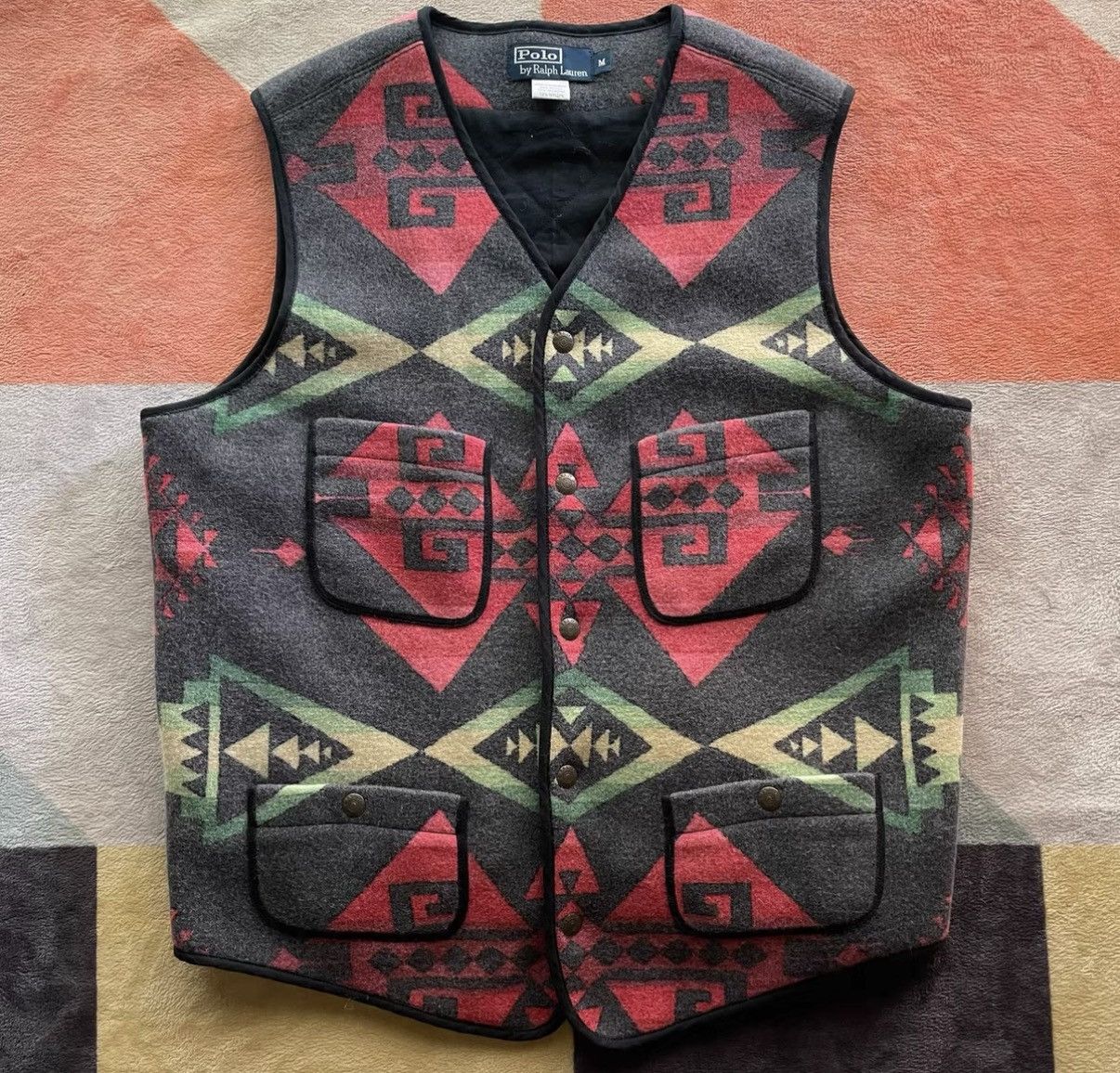 Polo Ralph Lauren Ralph Lauren Polo Southwestern Vest K22 Size US M / EU 48-50 / 2 - 1 Thumbnail