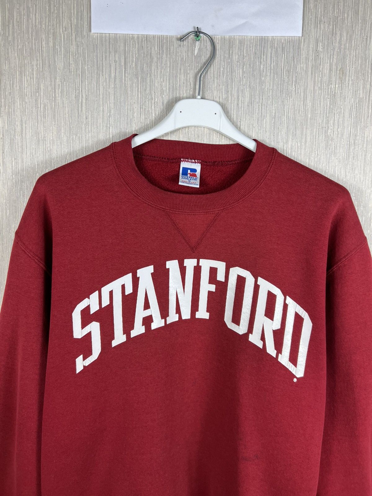 Russell Athletic Vintage Russell Atletic college spellout stanford crewneck Size US M / EU 48-50 / 2 - 3 Thumbnail