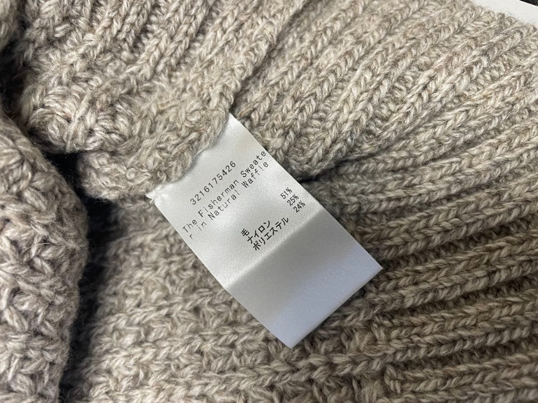 Taylor Stitch The Fisherman Sweater in Natural Waffle Size US S / EU 44-46 / 1 - 5 Thumbnail