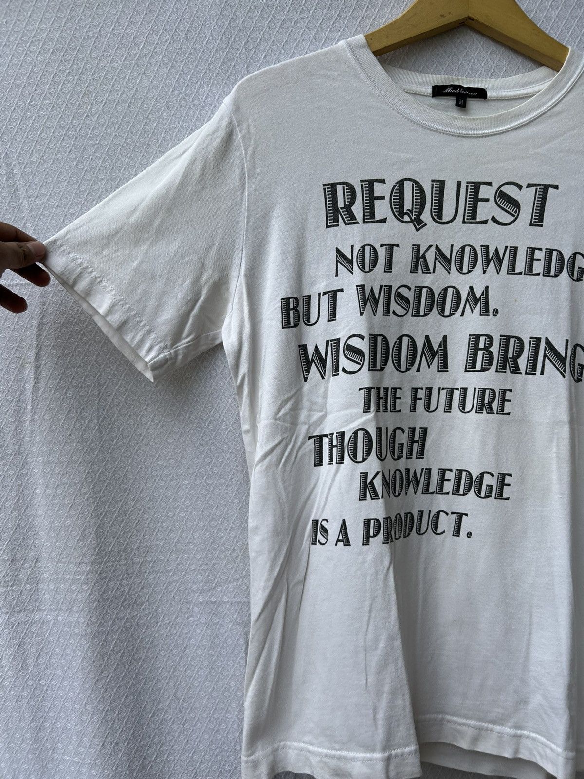 Japanese Brand Mind Games Poem Shirt Size US M / EU 48-50 / 2 - 3 Thumbnail