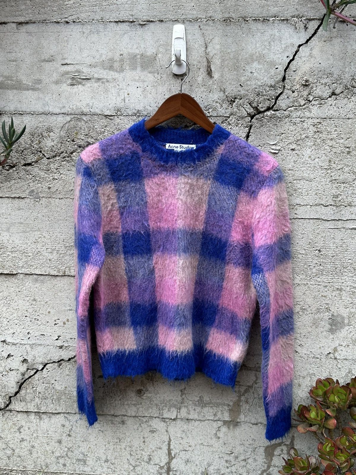 Acne Studios RARE GRAIL Acne Studios geometric patch sweater unisex Size US S / EU 44-46 / 1 - 3 Thumbnail