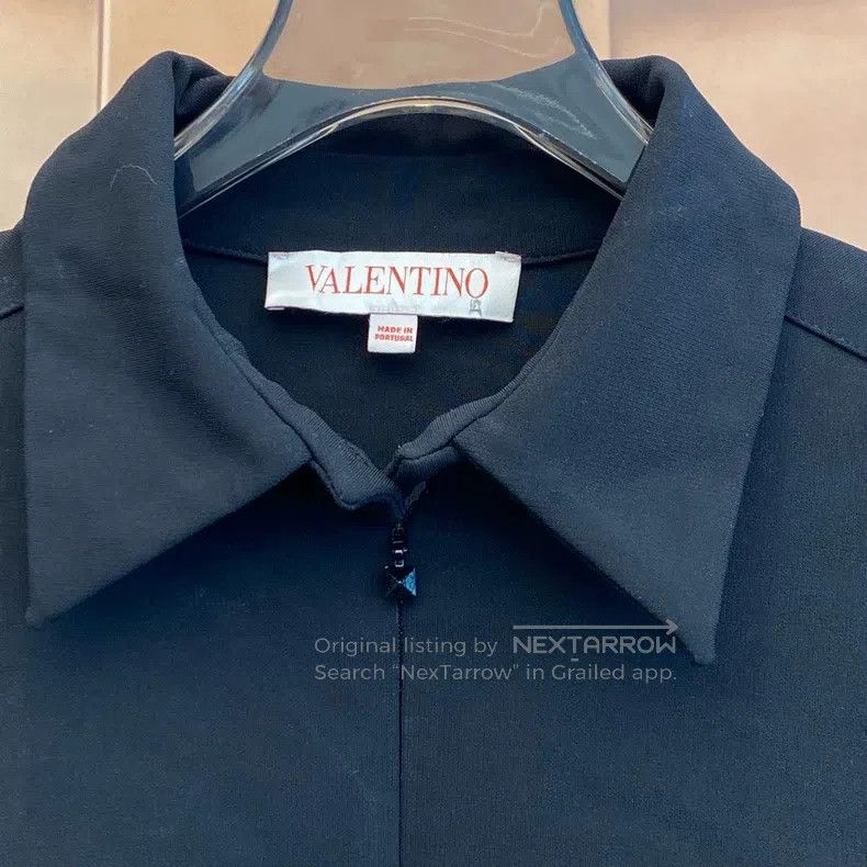 Valentino Valentino Black belted shirt dress Size M / US 6-8 / IT 42-44 - 3 Thumbnail