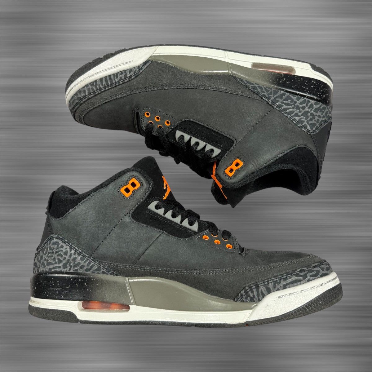 Jordan Brand Jordan 3 Retro Fear Pack Shoes Size US 10 / EU 43 - 3 Thumbnail
