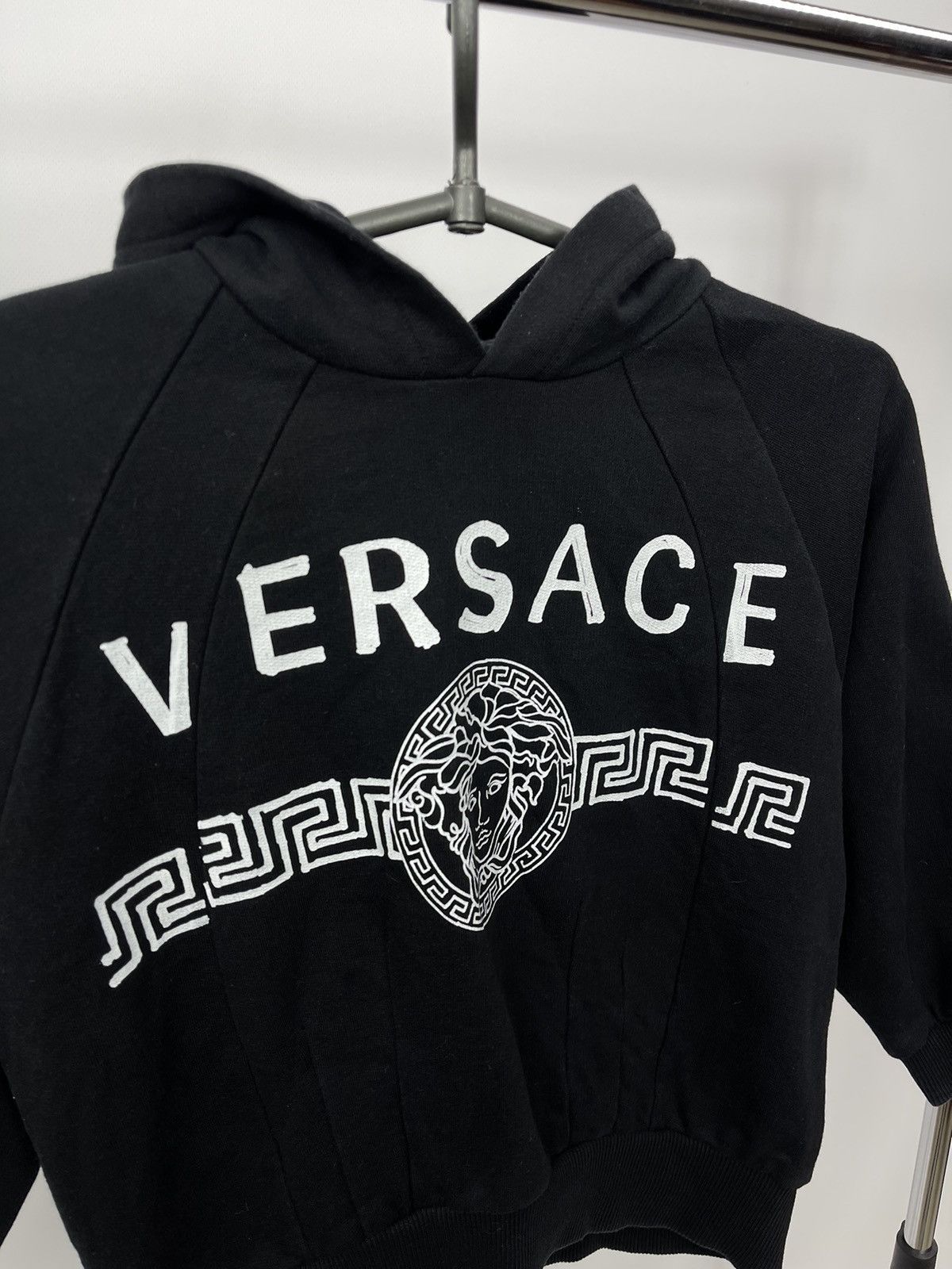 Versace Gianni Versace Hoodie Big Logo Size 6 years (116 cm) Black Size US XXS / EU 40 - 3 Thumbnail