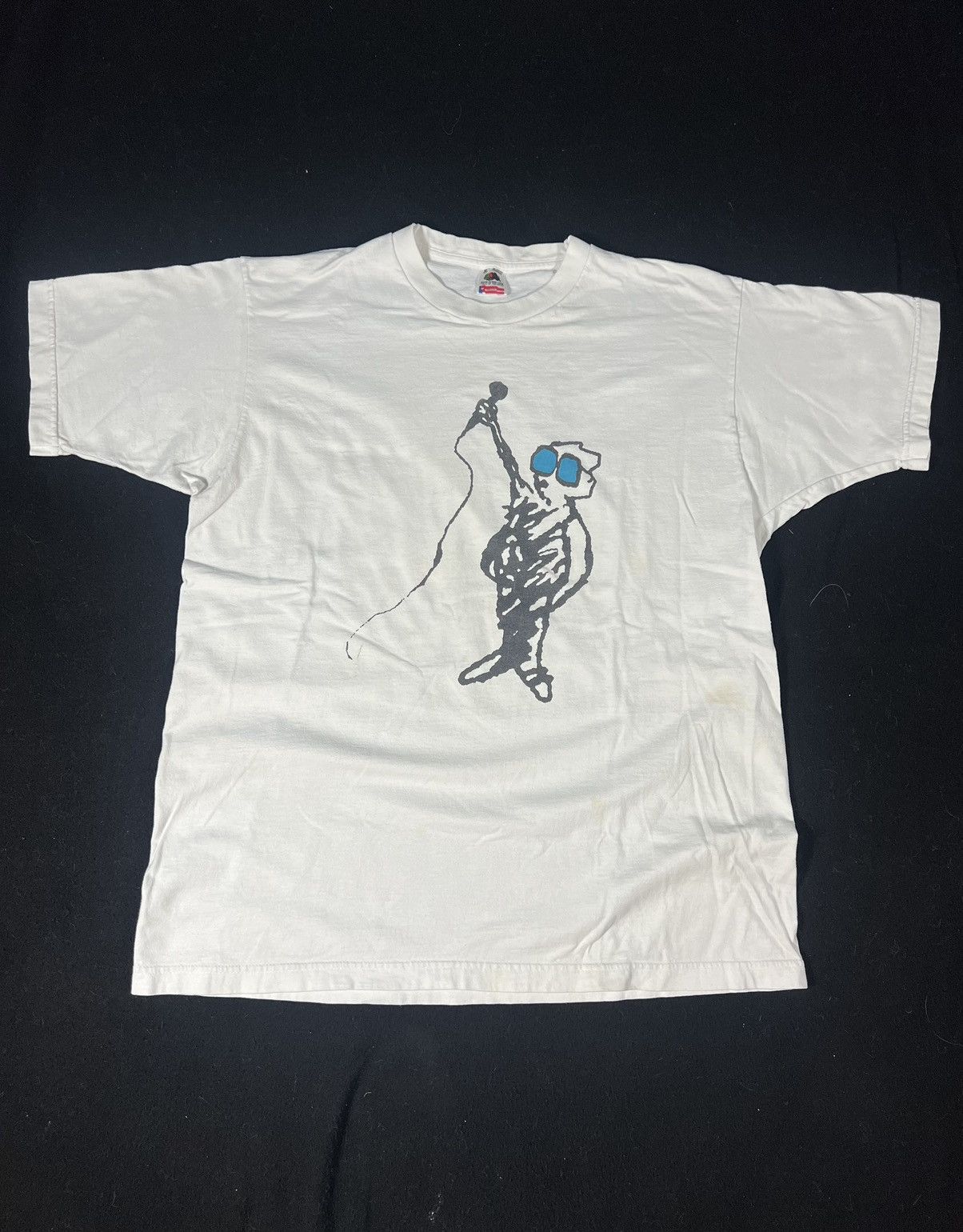 Band Tees Vintage 1995 Harry Caray Unplugged Tour Art Graphic Band Tee Size US XL / EU 56 / 4 - 1 Thumbnail
