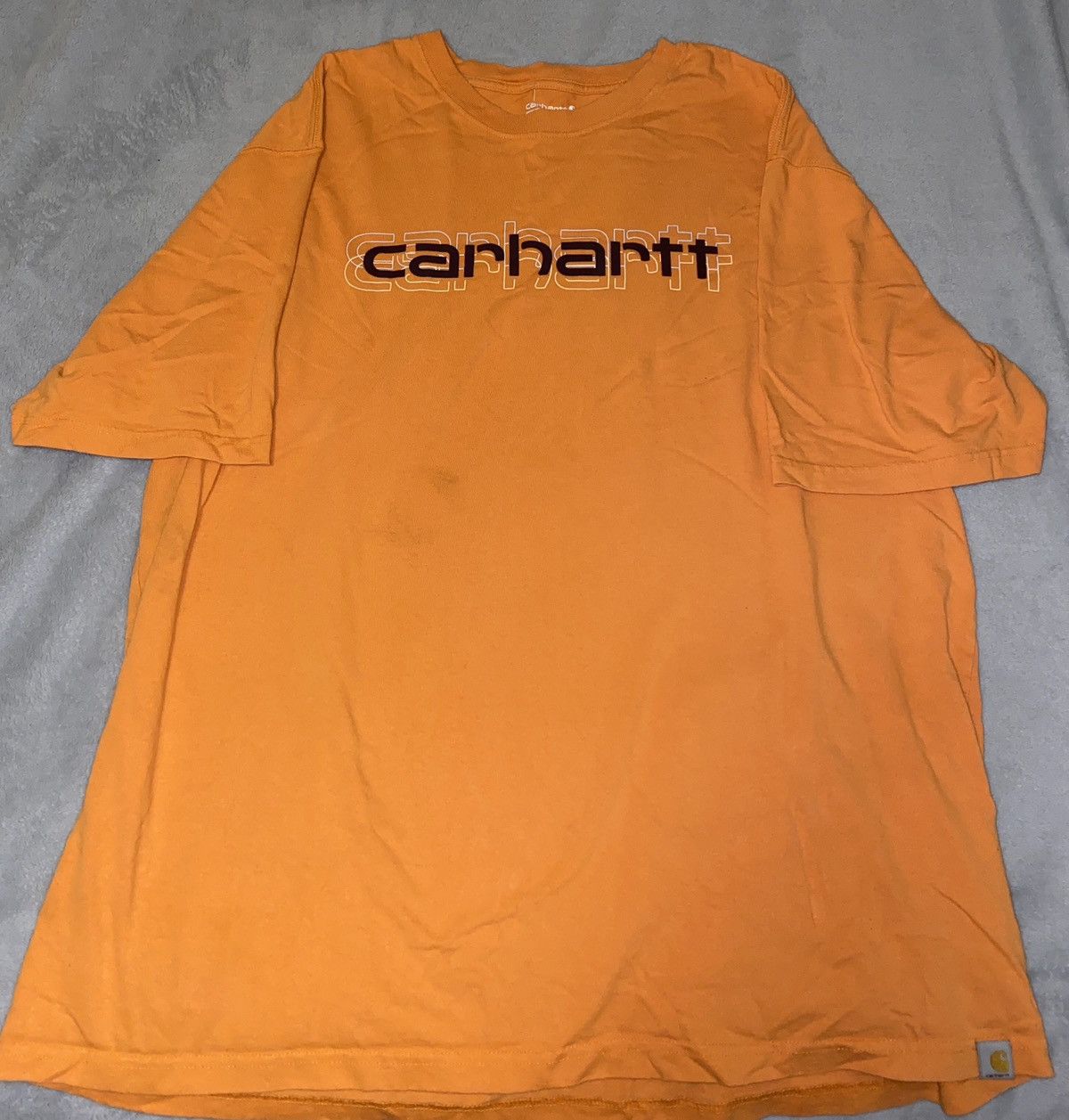 Carhartt Vintage Carhartt Logo T-Shirt XXL Size US XXL / EU 58 / 5 - 2 Thumbnail
