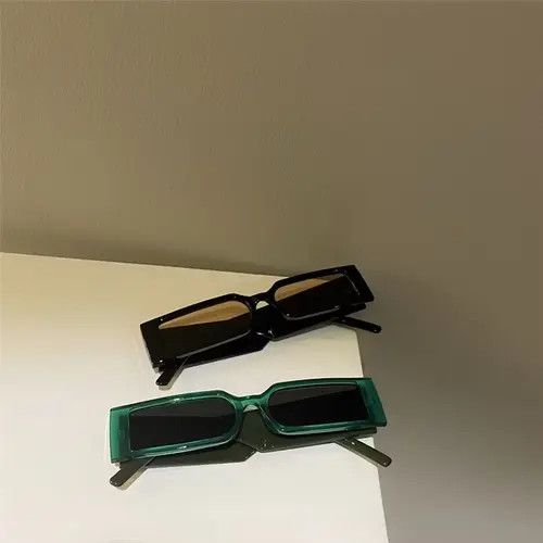Japanese Brand Retro square sunglasses Size ONE SIZE - 4 Thumbnail