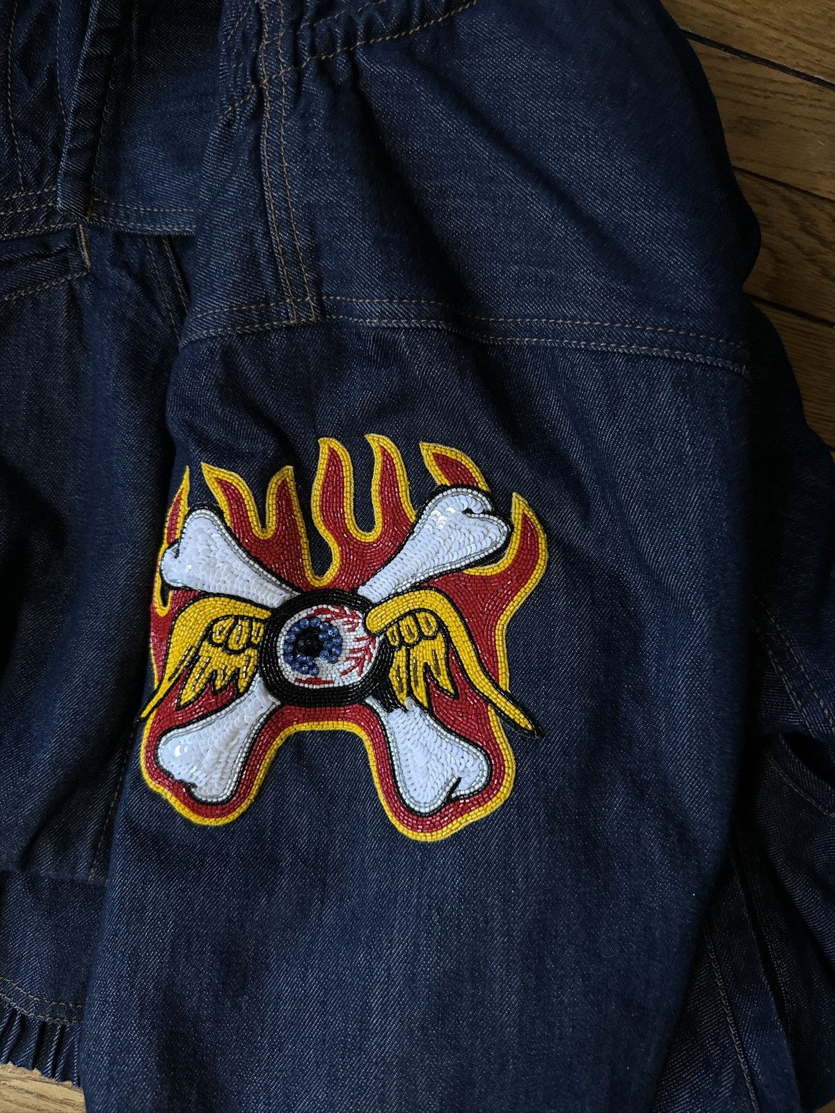 Von Dutch Iconic Von Dutch Denim Bomber Size US L / EU 52-54 / 3 - 5 Thumbnail