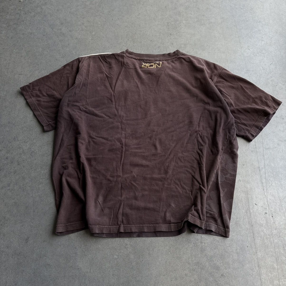 Affliction × Paul Frank × Vintage Vintage Brown XXXL Baggy Don Skull Stitch Ultra Wide Fit Size US XXL / EU 58 / 5 - 5 Thumbnail