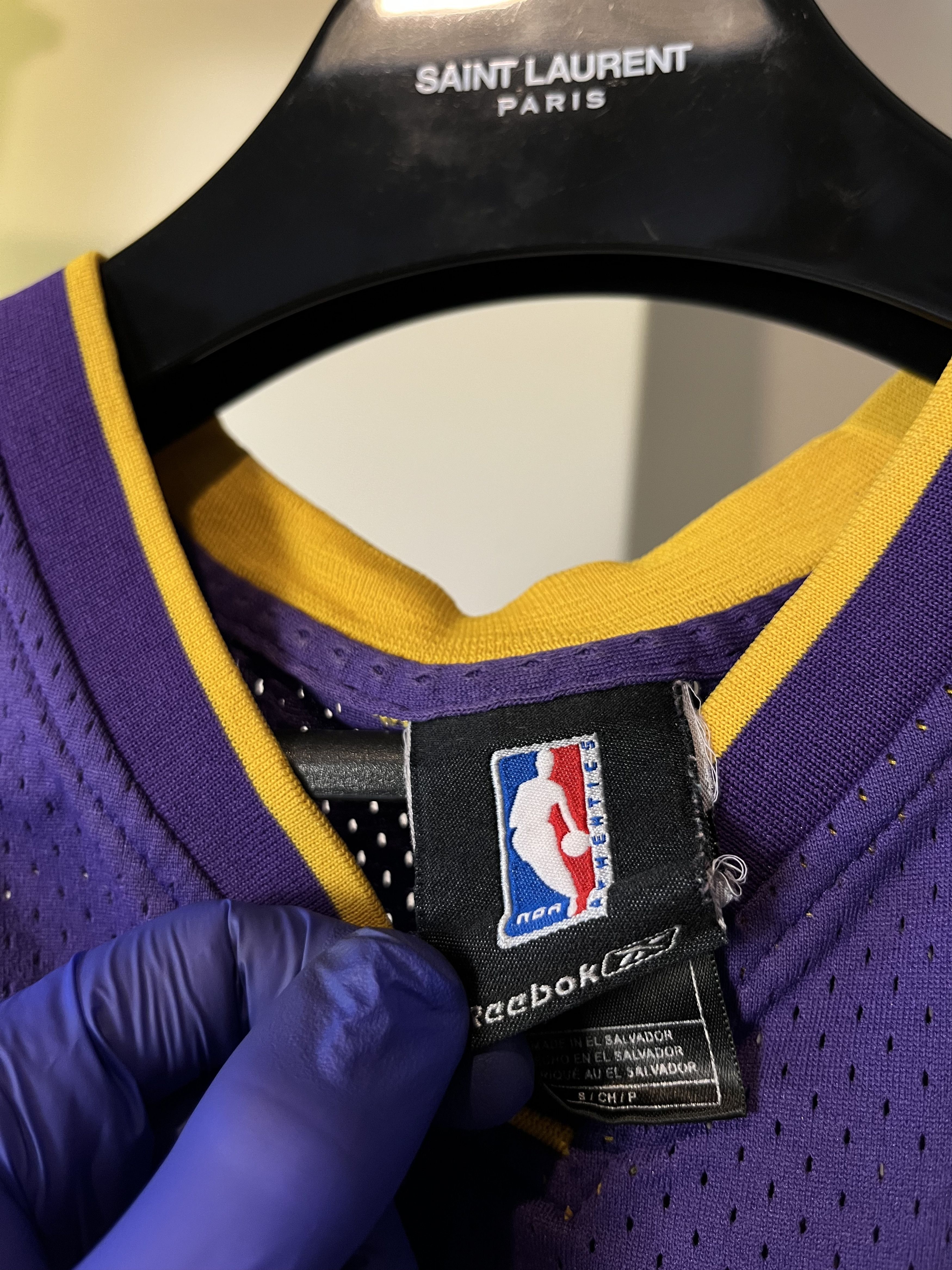 NBA × Reebok × Vintage Swingman Los Angeles Lakers Lamar Odom Jersey Rare Reebok Size US S / EU 44-46 / 1 - 3 Thumbnail