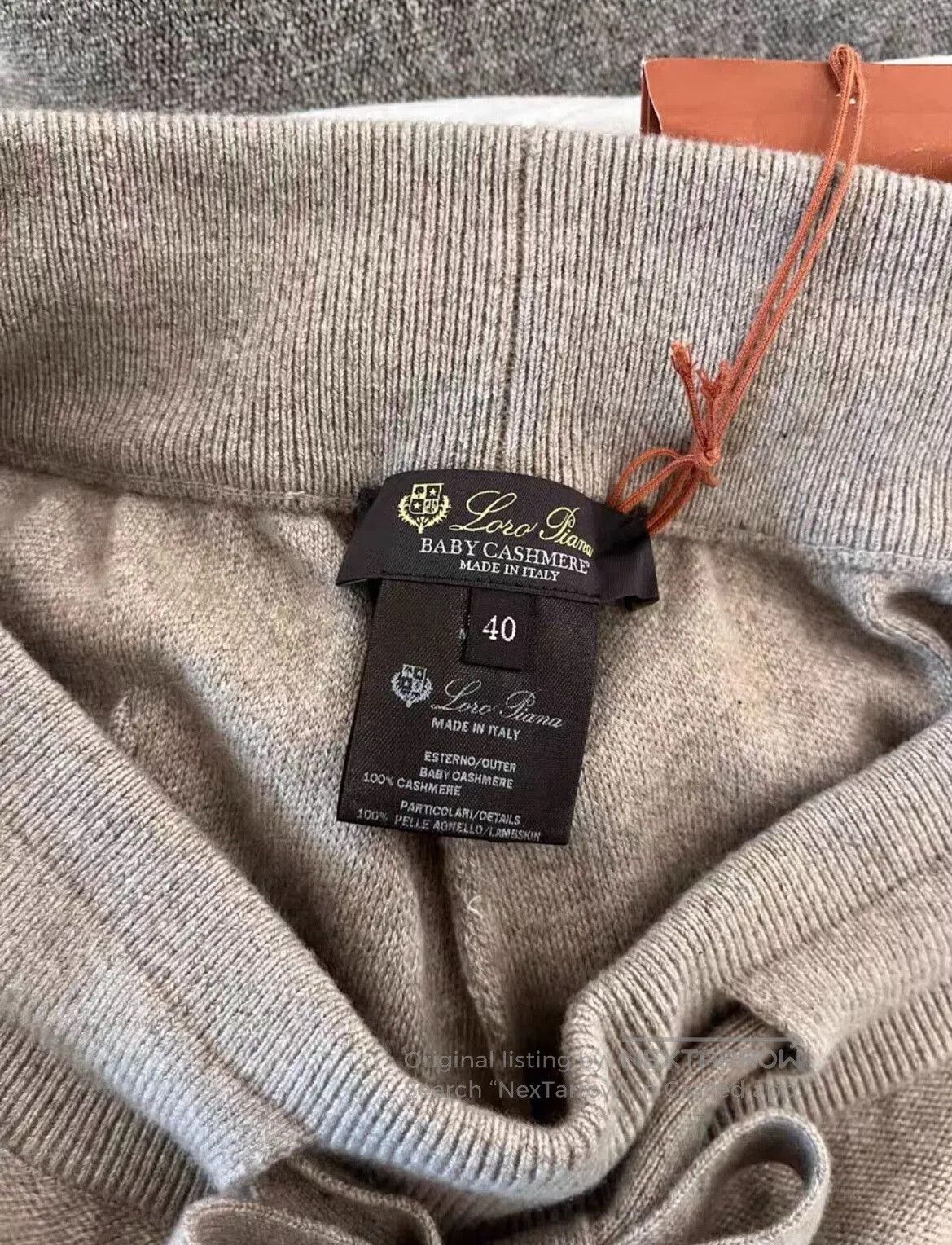 Loro Piana Loro Piana Classic Cashmere Straight Pants. Size 39" - 5 Thumbnail