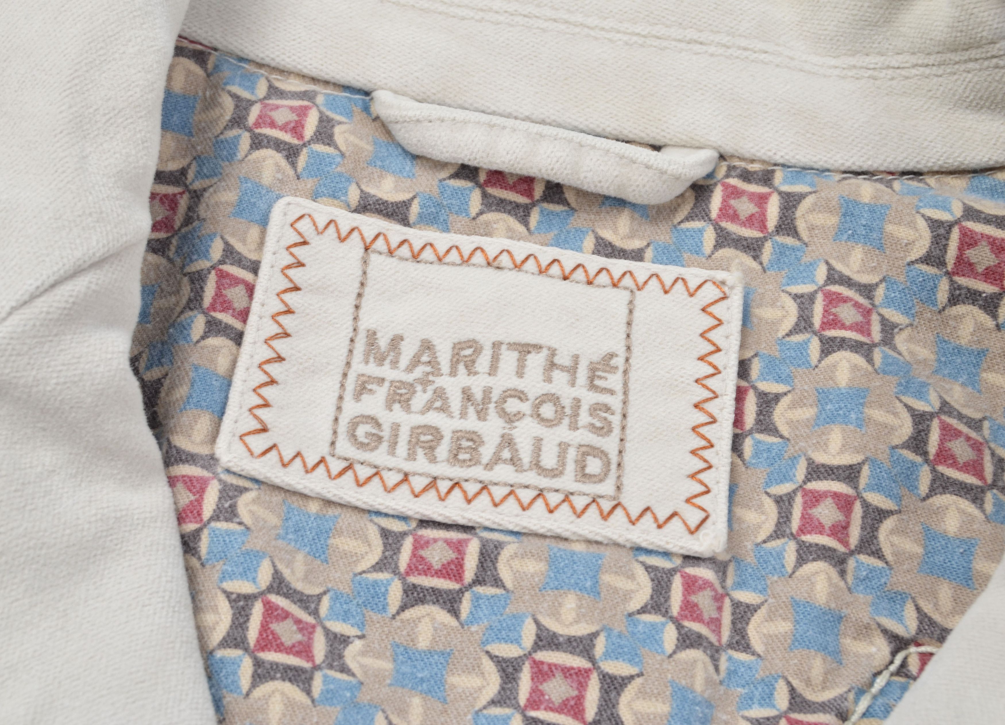 Marithe + Francois Girbaud Vintage Marithe Francois Girbaud Light Gray Blazer Jacket Size 50R - 6 Thumbnail