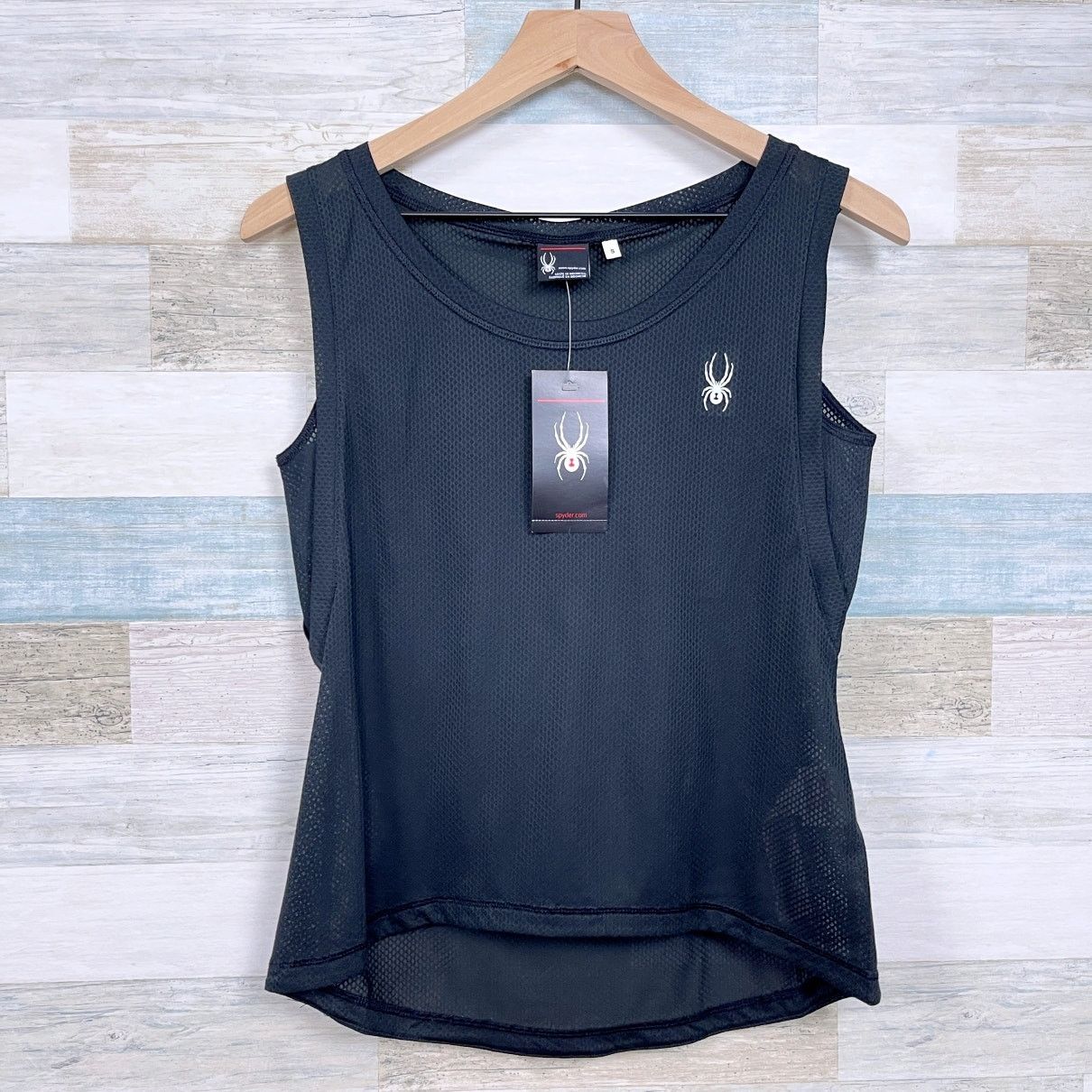 Spyder SPYDER Mesh Tech Tank Top Black Activewear Womens Sma Size S / US 4 / IT 40 - 1 Thumbnail