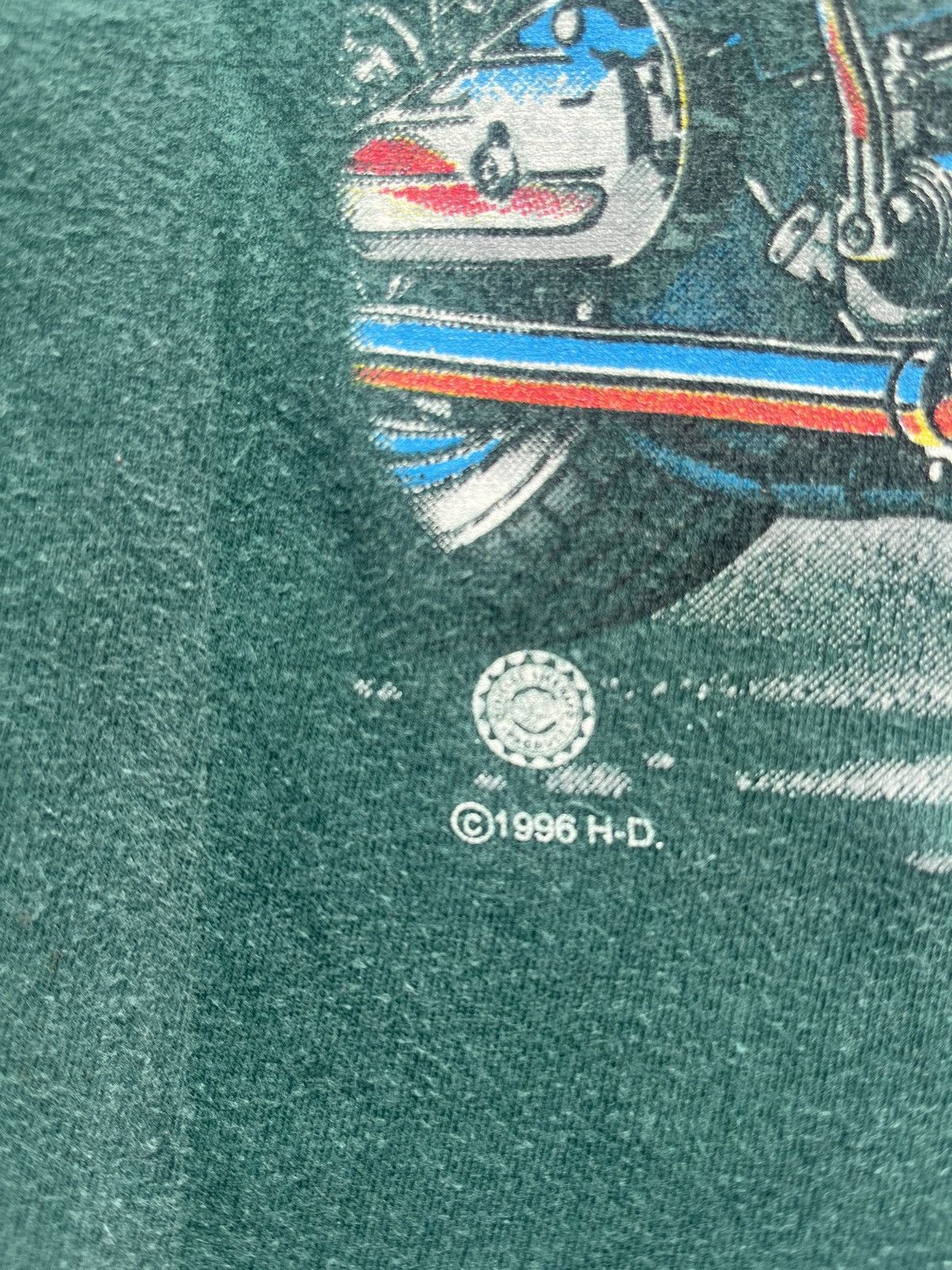 Harley Davidson Vintage Harley Davidson 1996 Long-sleeve t-shirt Size US M / EU 48-50 / 2 - 3 Thumbnail