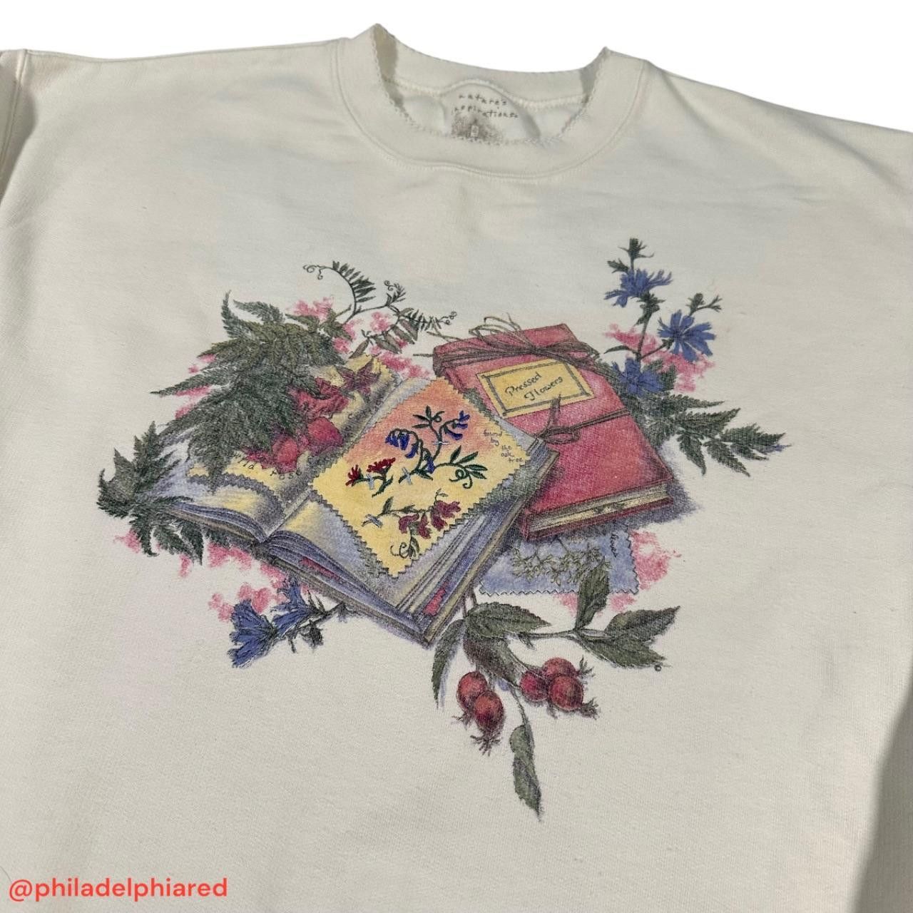 Northern Reflections Vintage 1990s Northern Reflections Floral crewneck XL Size XL / US 12-14 / IT 48-50 - 2 Thumbnail