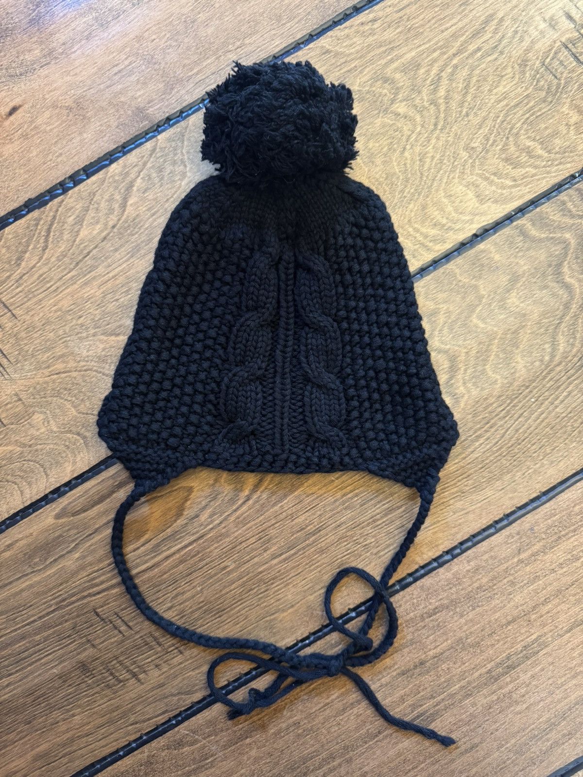 Chrome Hearts Chrome Hearts 3rd Eye Filigree Plus Pom Wool Knit Beanie Size ONE SIZE - 5 Thumbnail