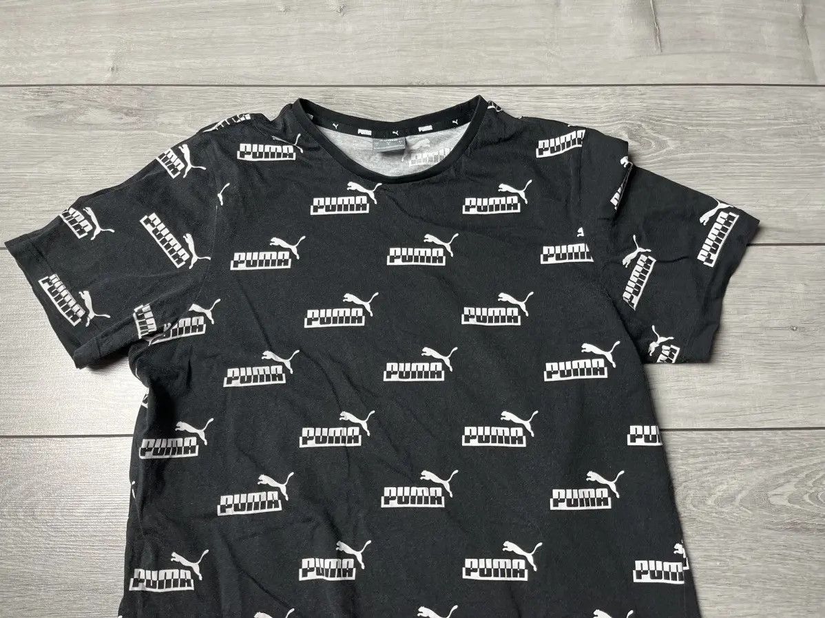 Puma Puma T-shirt monogram size Large sportswear Size US L / EU 52-54 / 3 - 3 Thumbnail