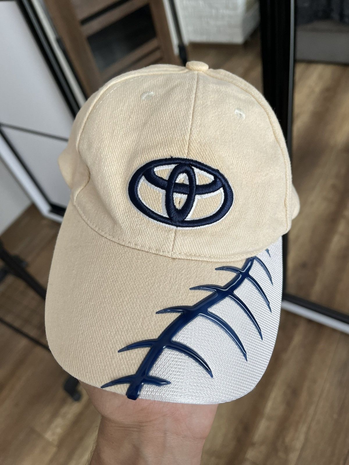 NASCAR Toyota Racing Vintage Cap Hat 90s Size ONE SIZE - 1 Thumbnail