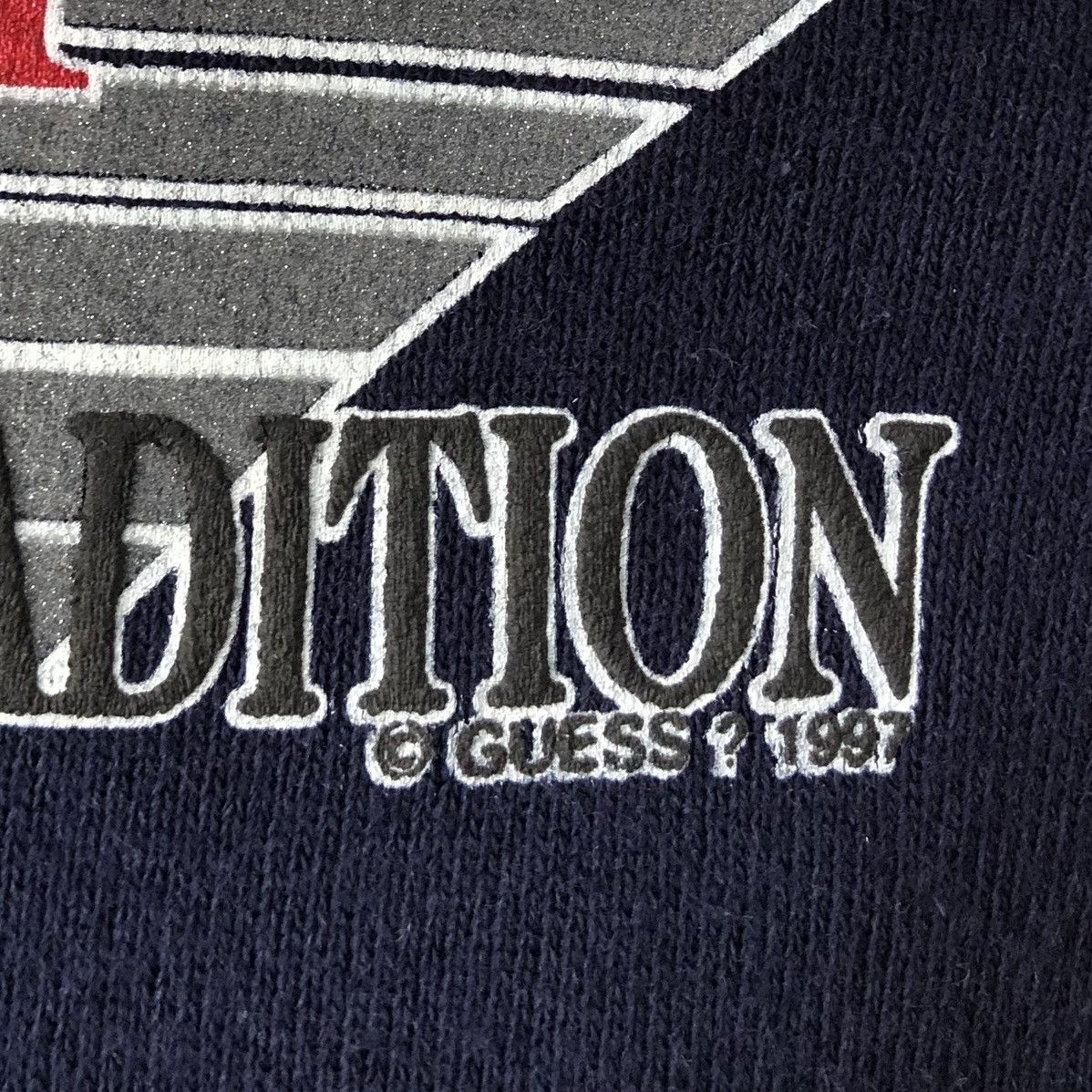 Georges Marciano Vintage Guess Sport Big Logo Sweatshirt Crewneck Made In USA Size US M / EU 48-50 / 2 - 4 Thumbnail