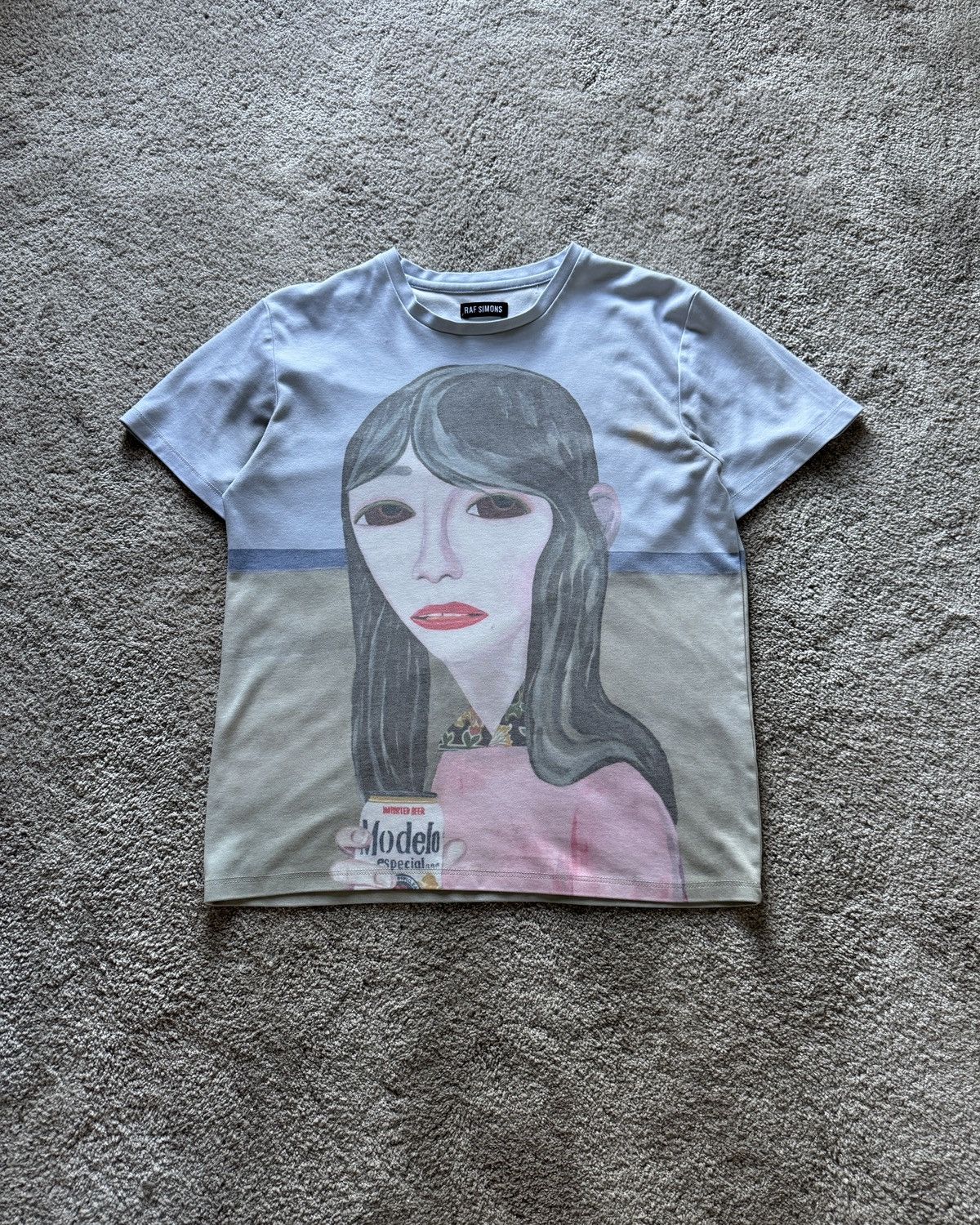 Raf Simons Raf Simons SS13 Brain Calvin Modelo shirt Size US S / EU 44-46 / 1 - 1 Thumbnail