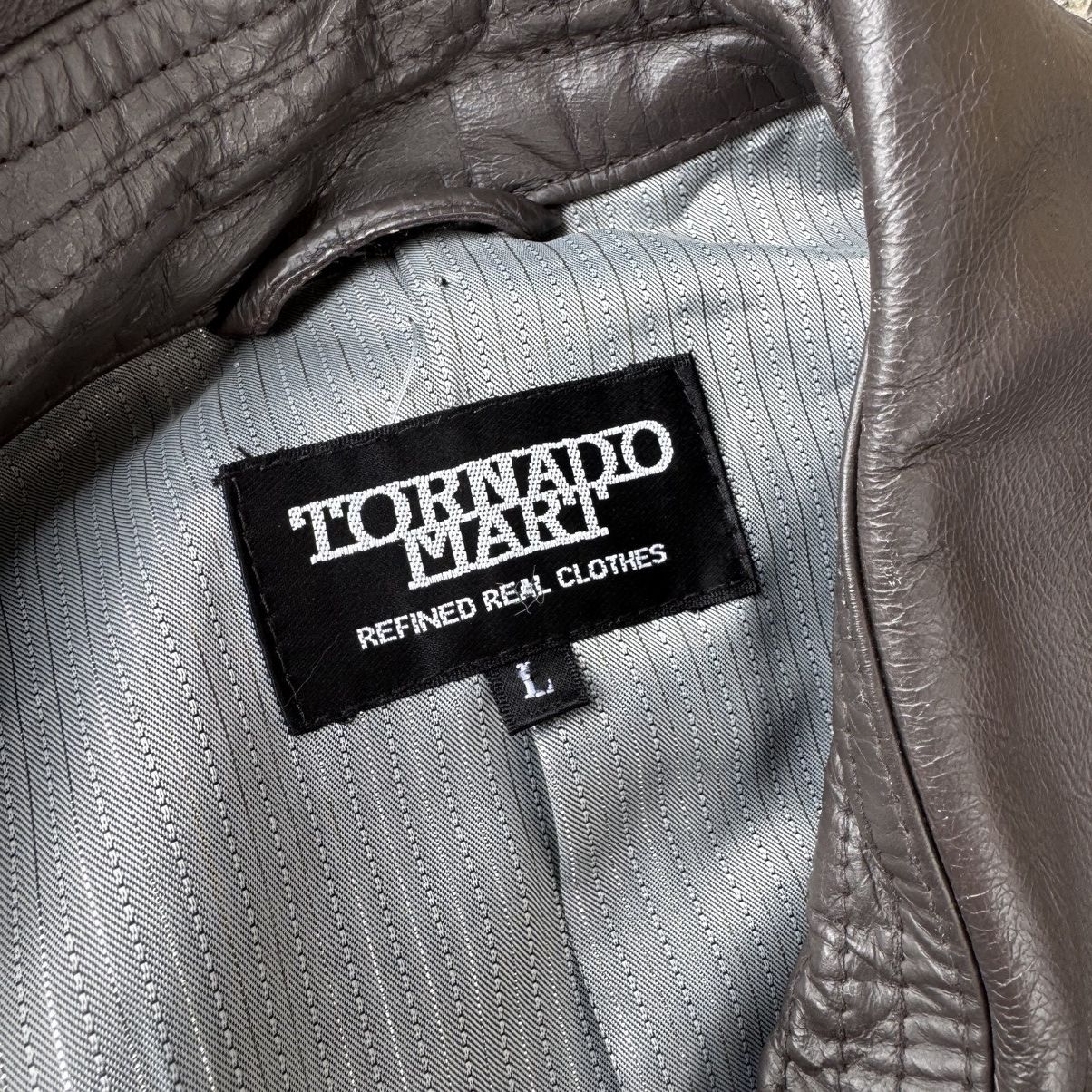 Tornado Mart Tornado Mart leather maxi coat Size L / US 10 / IT 46 - 9 Thumbnail