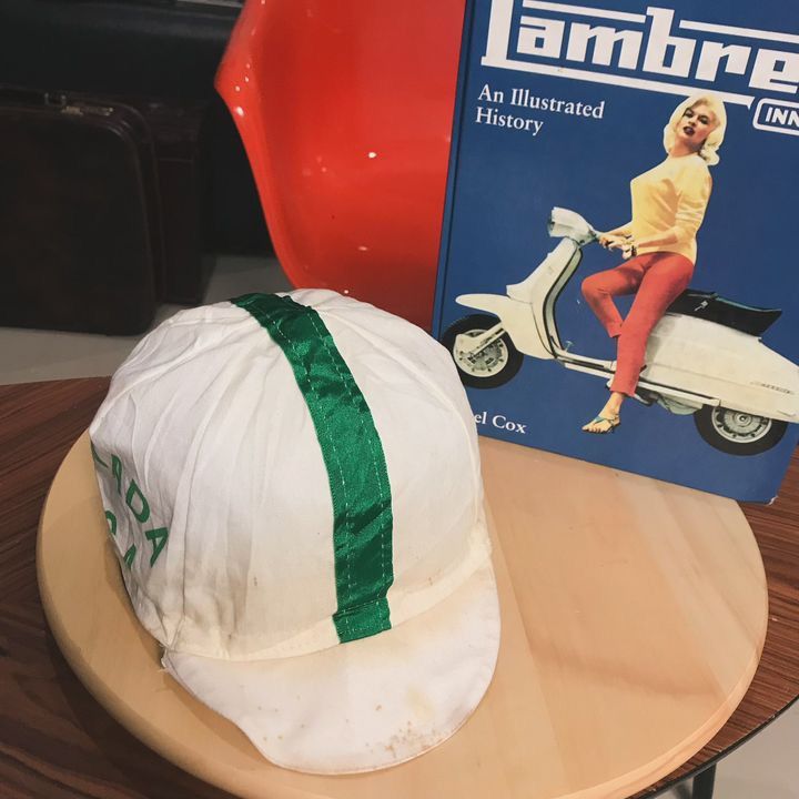 Vintage Vintage Cycling Cap Canada O.M.C.A Broken cap White green Size ONE SIZE - 8 Thumbnail