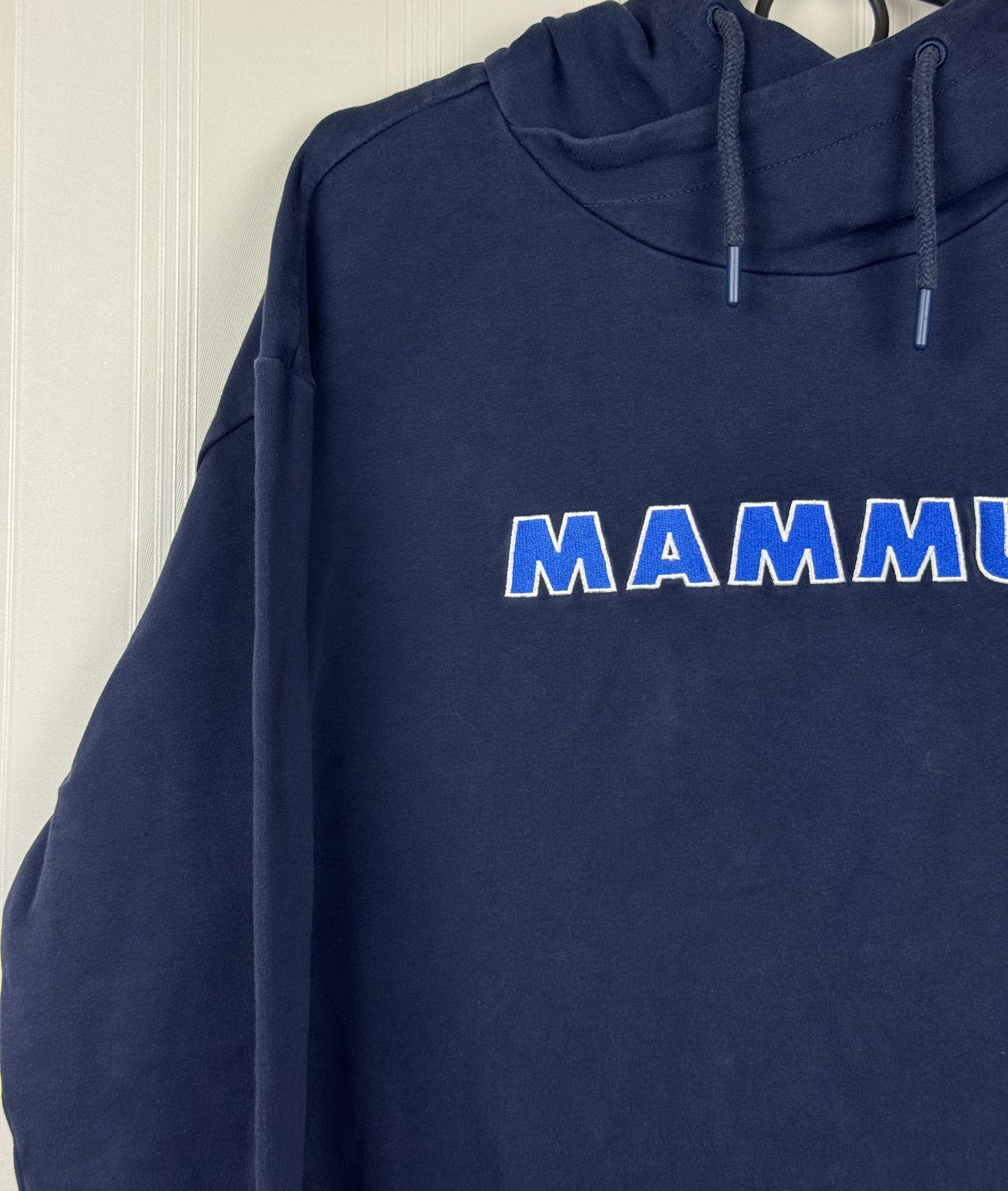 Mammut Mammut Blue Hoodie Size S Big Logo Size US S / EU 44-46 / 1 - 20 Thumbnail
