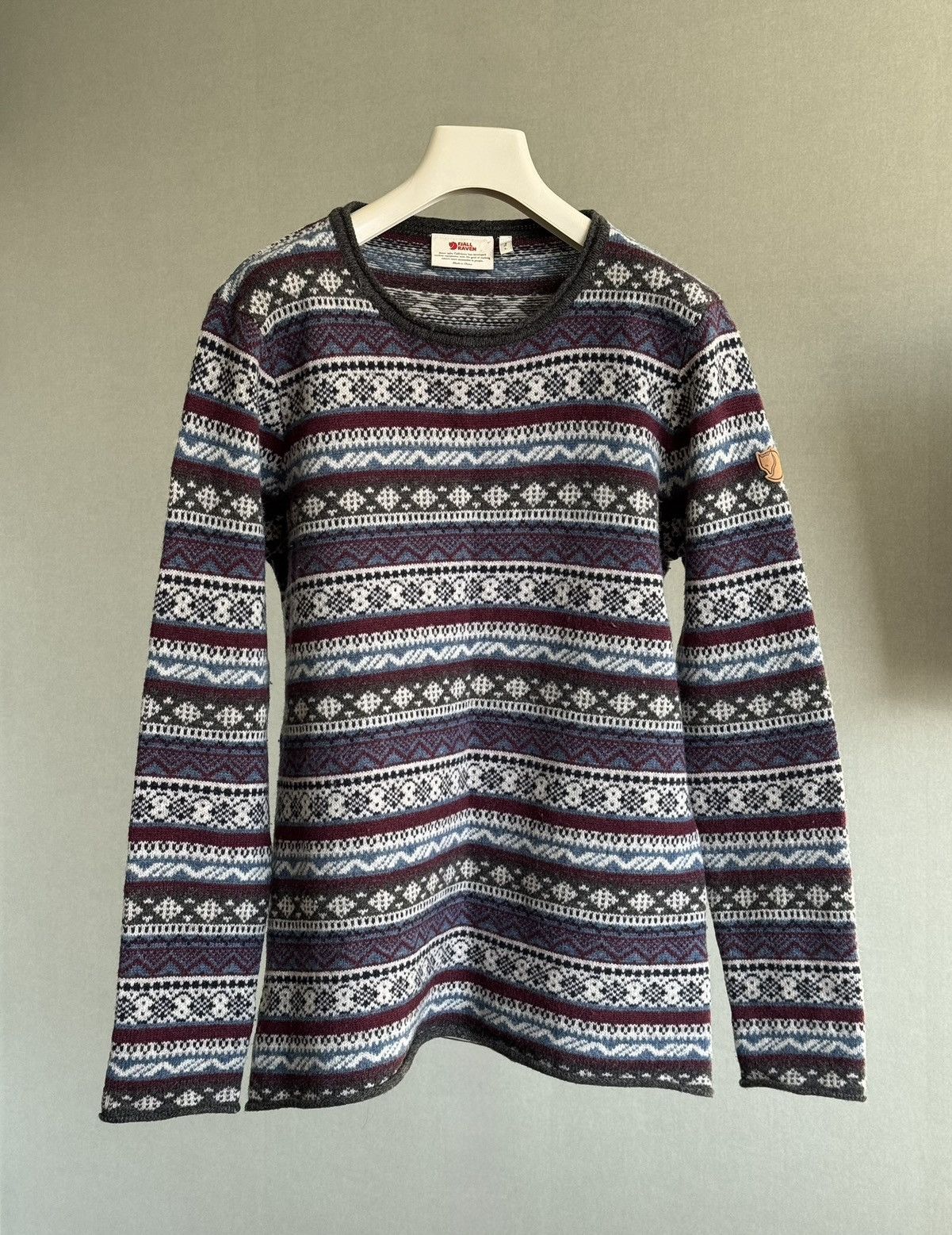 Fjallraven Fjallraven Övik Folk Knit Size L / US 10 / IT 46 - 1 Thumbnail
