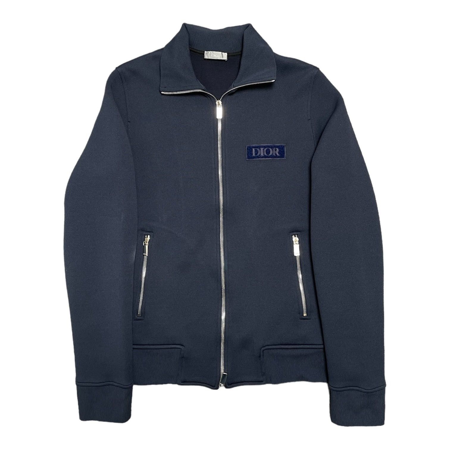 image of Dior Track Jacket Navy, Men's (Size Small)