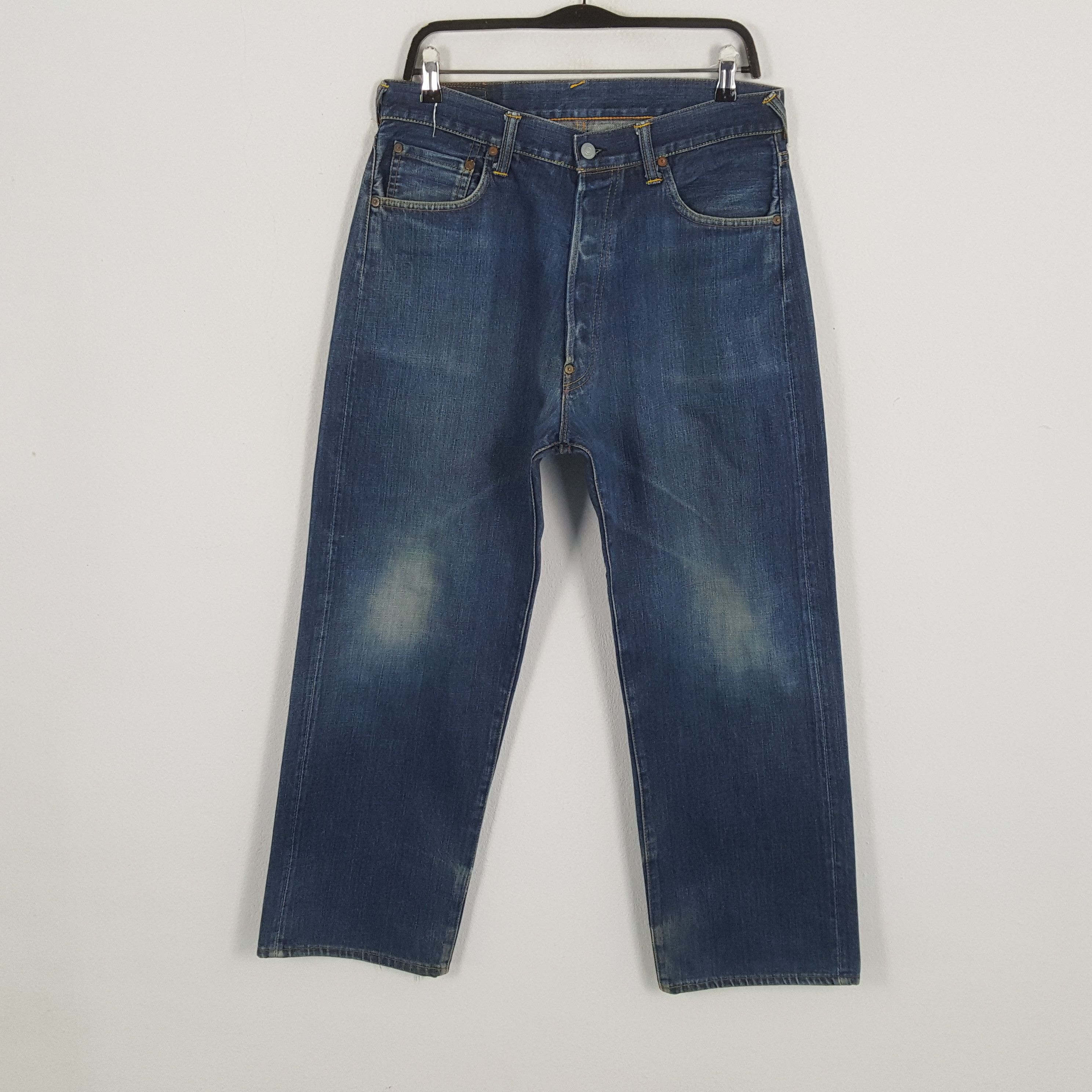 Evisu × Vintage EVISU Japanese Brand Streetwear Custom Daicock Jeans Size US 32 / EU 48 - 4 Thumbnail