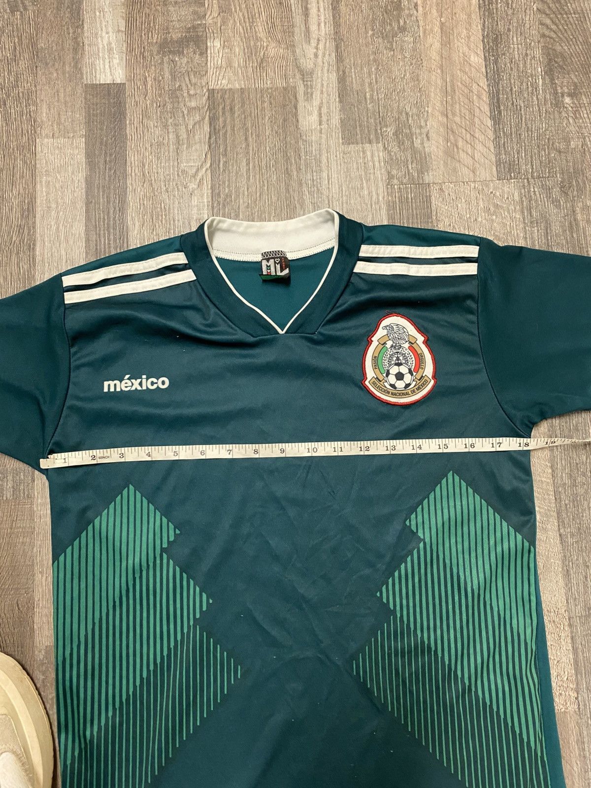 Vintage Mexico Socccer Jersey Football Green Size US S / EU 44-46 / 1 - 5 Thumbnail