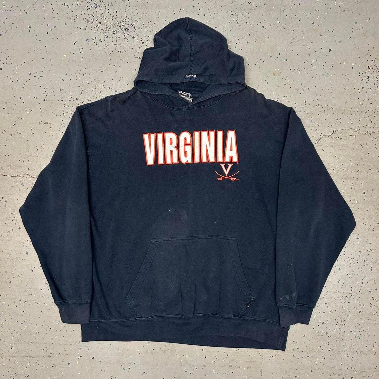 Other Y2K Navy and orange Virginia University hoodie Size US XXL / EU 58 / 5 - 1 Thumbnail