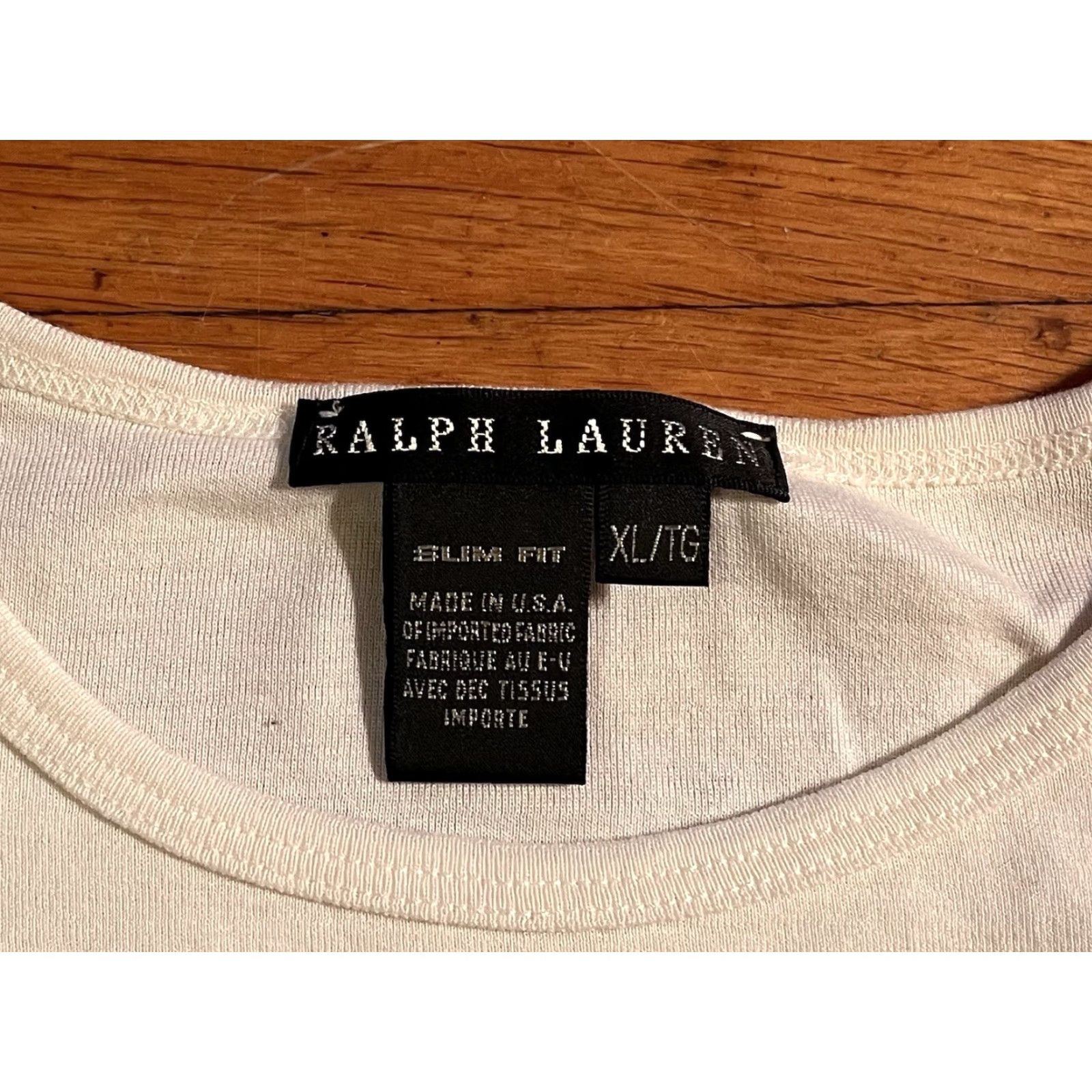 Ralph Lauren VINTAGE Ralph Lauren Black Label Shirt Women’s XL Slim White Short Sleeve Casual Men? Girls? No need—Gender not specified in original; skip. Size XL / US 12-14 / IT 48-50 - 5 Thumbnail
