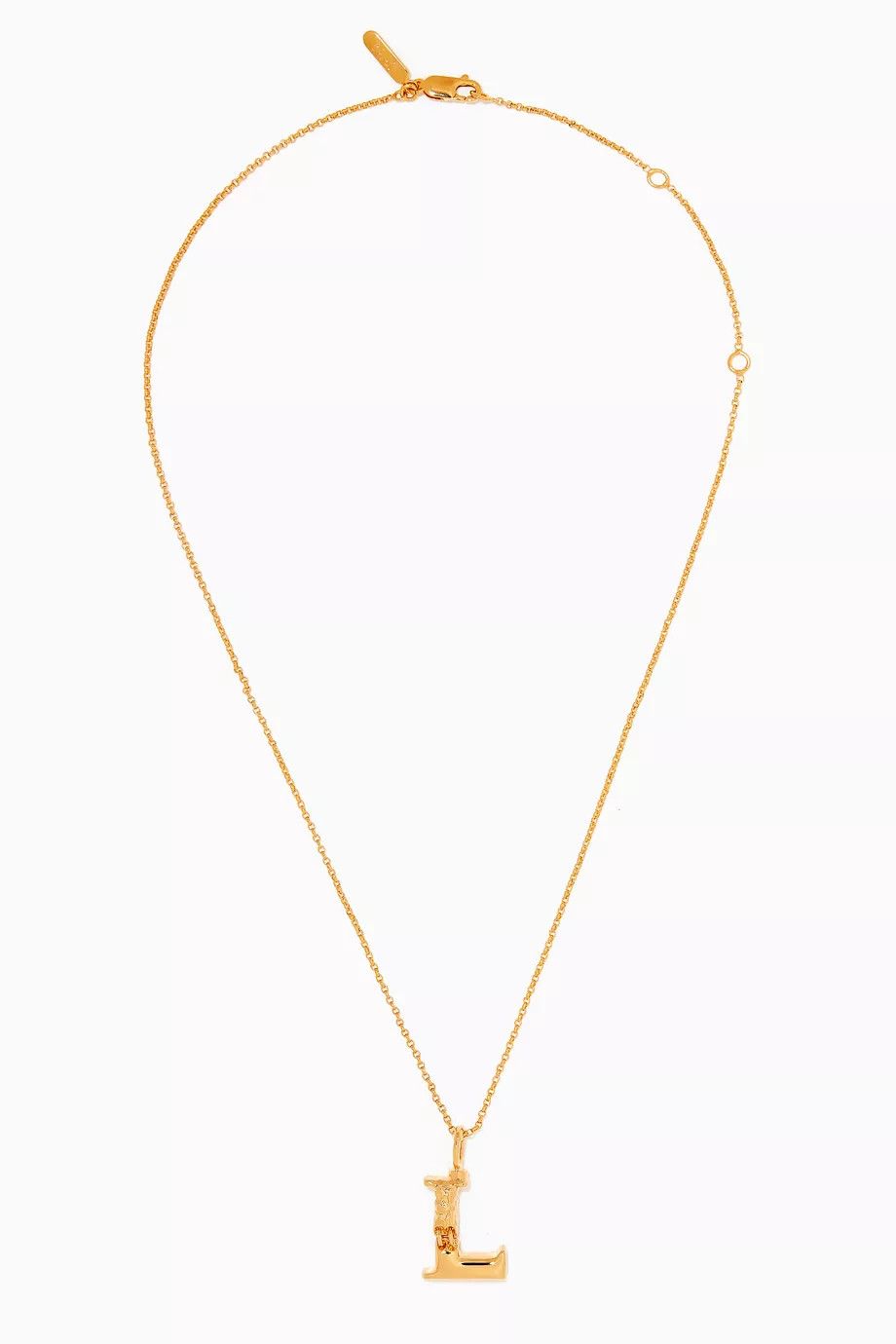 Chloe o1loc1c0425 Size: OS / Alphabet Necklace in Gold Size ONE SIZE - 3 Thumbnail