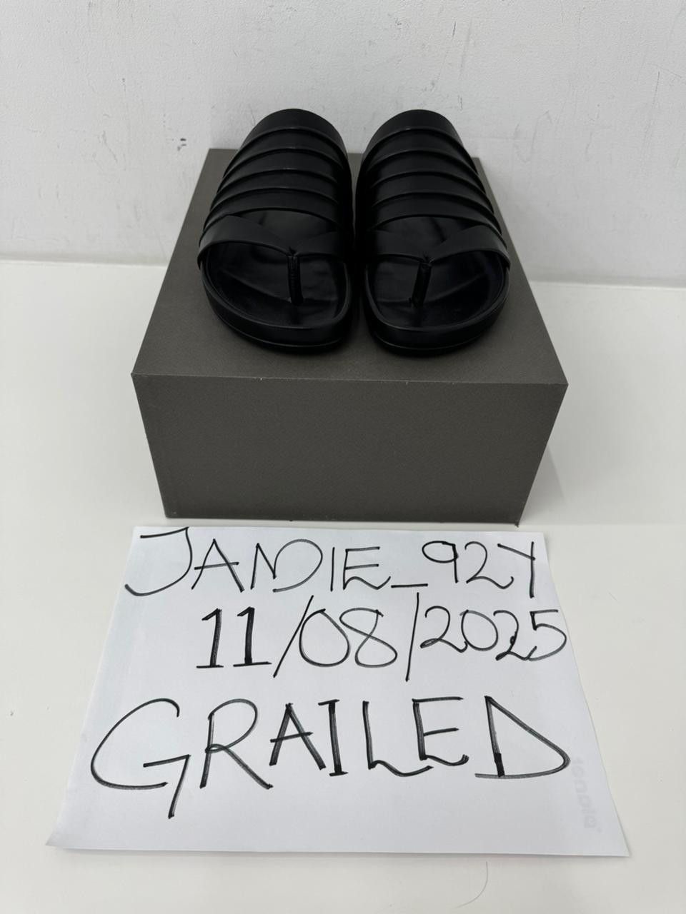 Rick Owens RICK OWENS RUHLMANN GRANOLA SLIDES Size US 8 / EU 41 - 9 Thumbnail