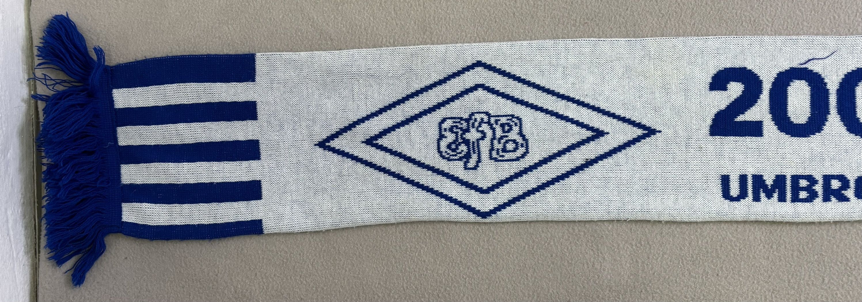 Vintage Esbjerg fB 2000 Umbro Scarf Size ONE SIZE - 4 Thumbnail