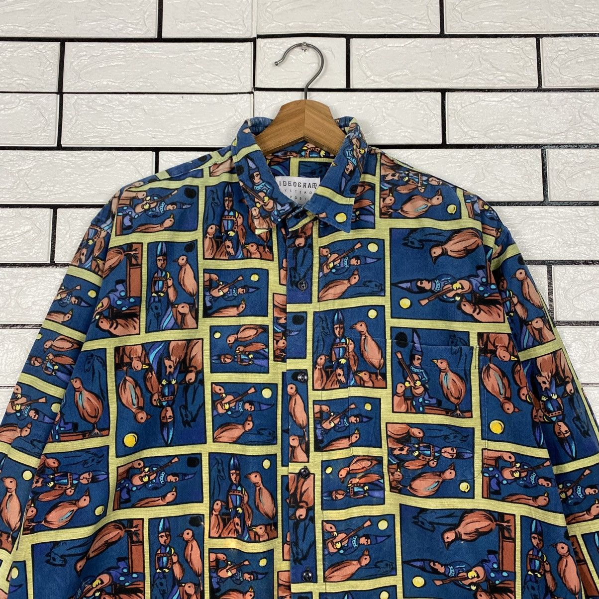 Japanese Brand Ideogram System of Emporium Button Navajo Shirt Jacket Size US M / EU 48-50 / 2 - 4 Thumbnail