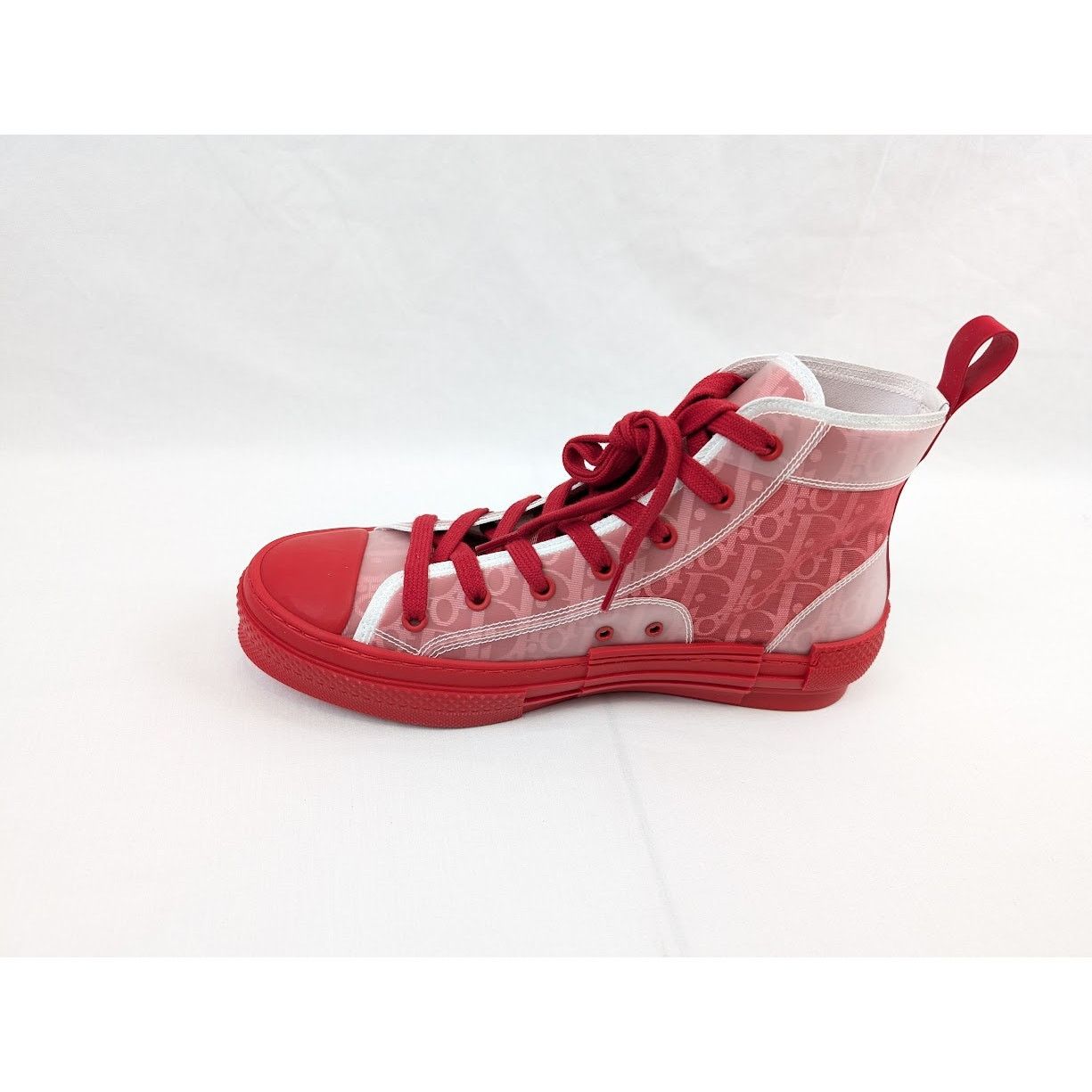 Dior o1rshd1 B23 High-Top Oblique Sneakers in Bordeaux/Ro Size US 8 / EU 41 - 9 Thumbnail
