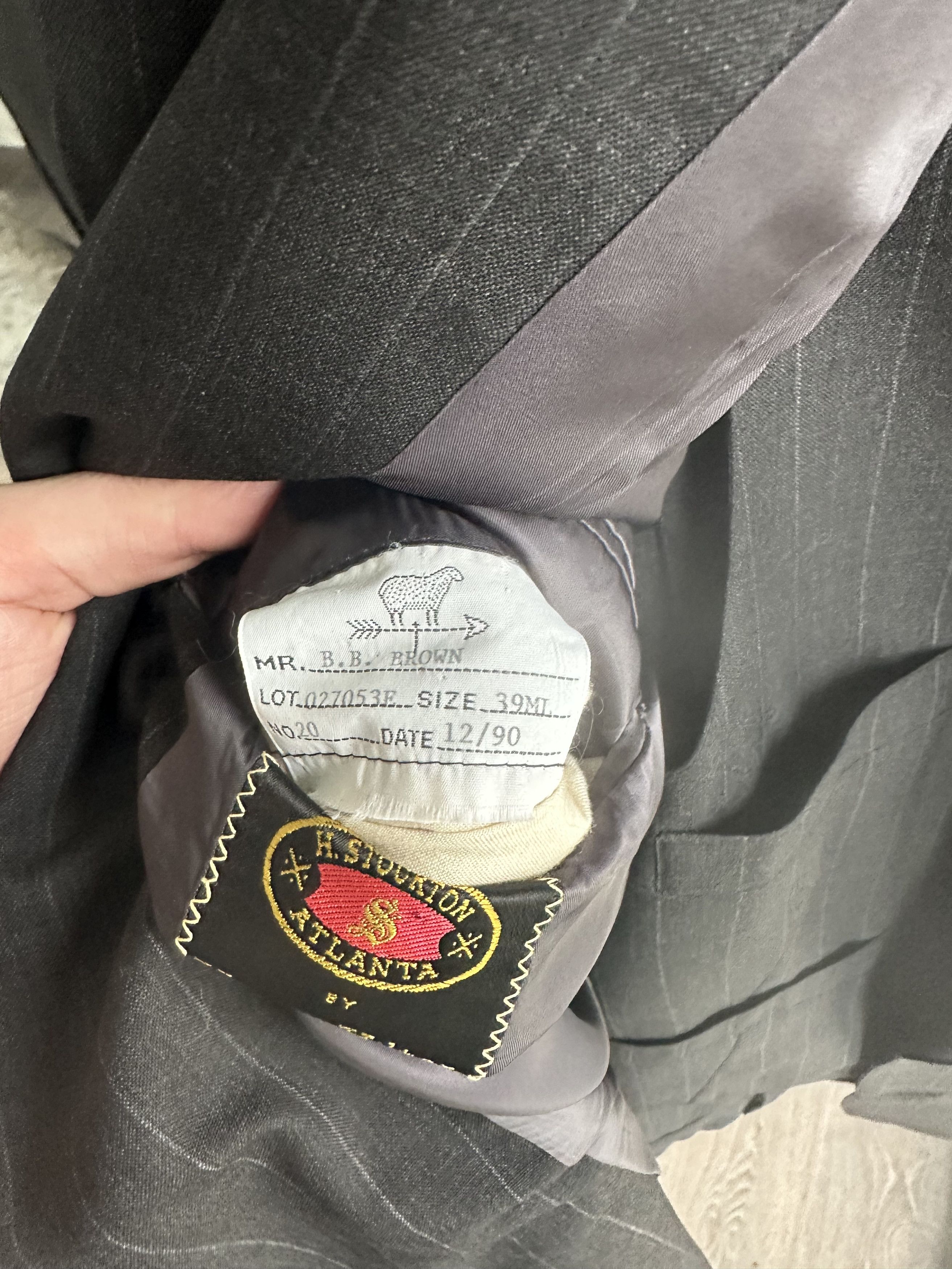 Brooks Brothers Norman Hilton Vintage 3-Piece Size 38R - 4 Thumbnail