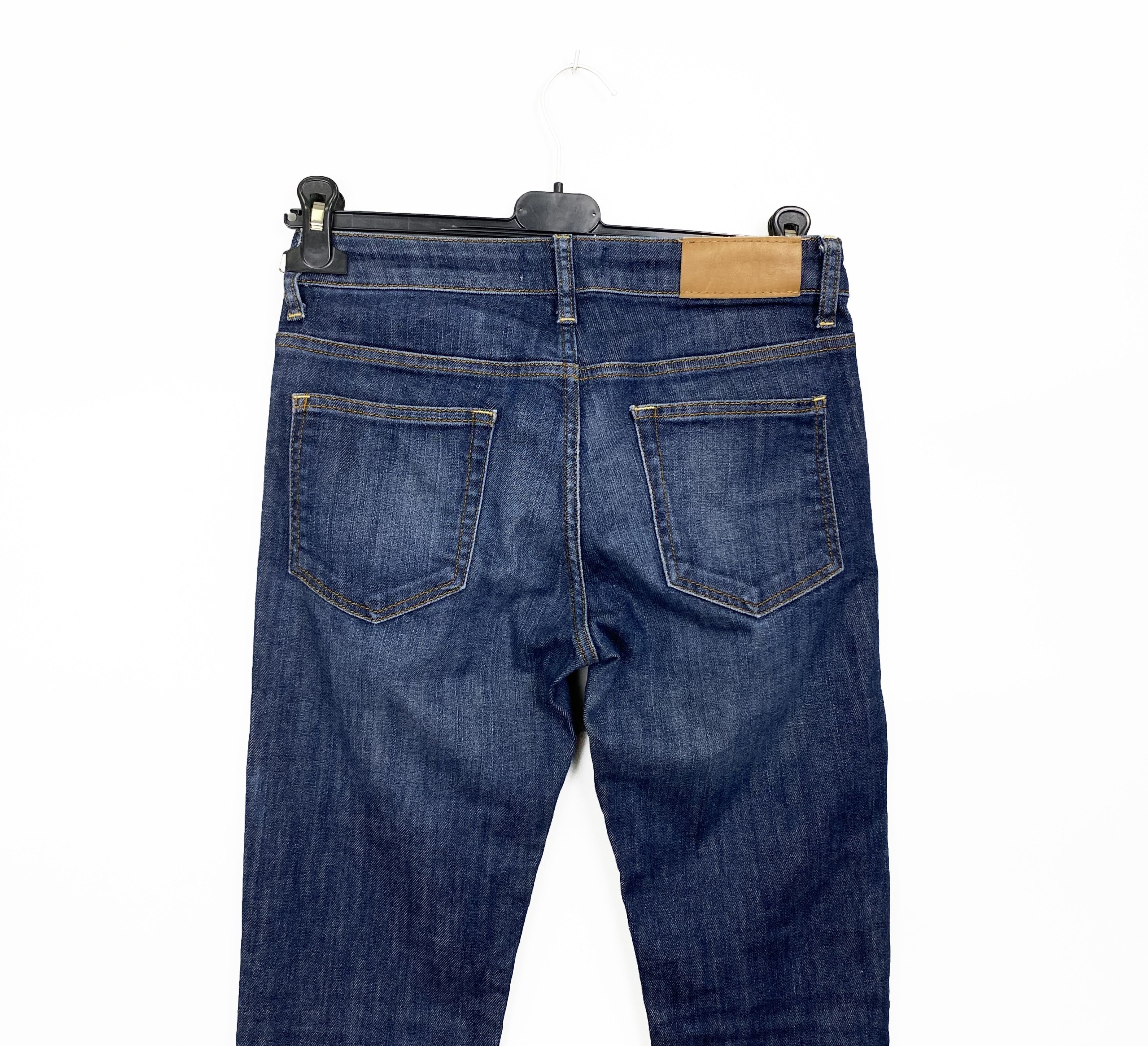 Acne Studios ACNE Hex Prod Denim Jeans Leather Patch W27 L32 Size US 27 - 7 Thumbnail