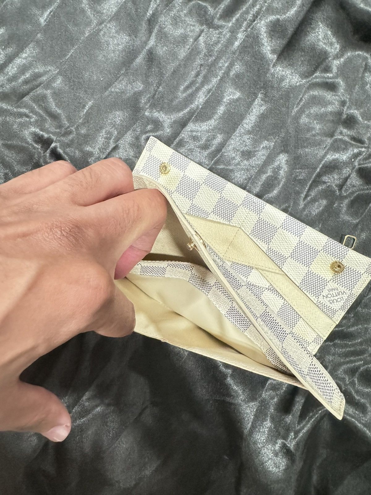 Louis Vuitton Louis Vuitton Origami Long Wallets azer Damier Size ONE SIZE - 3 Thumbnail