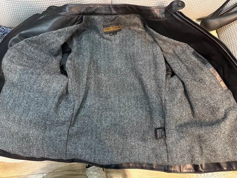 Schott Schott Leather coat Size US L / EU 52-54 / 3 - 6 Thumbnail