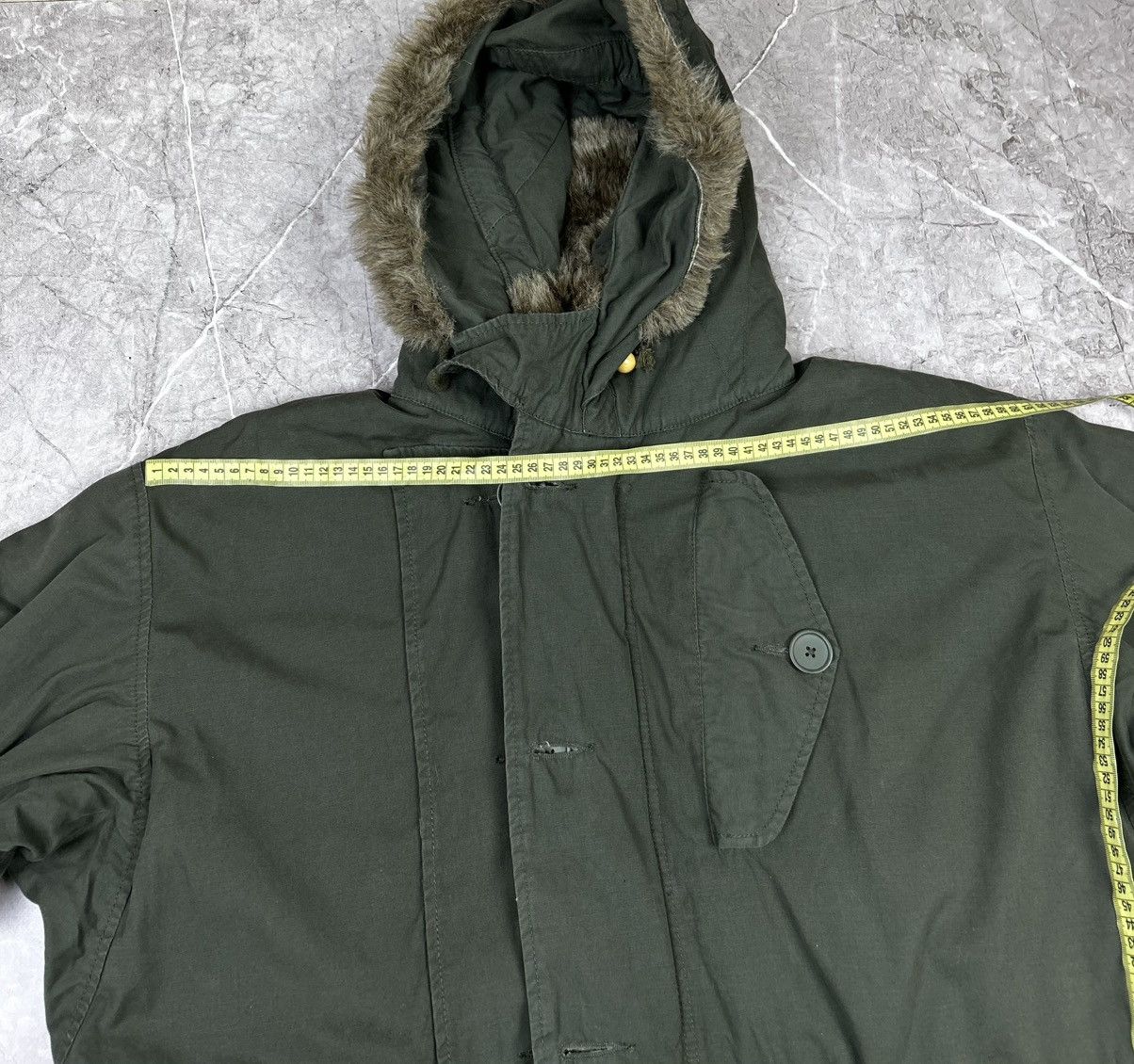 Alpha Industries Alpha Industries N-3B Parka Olive military with fur trim Size US L / EU 52-54 / 3 - 19 Thumbnail